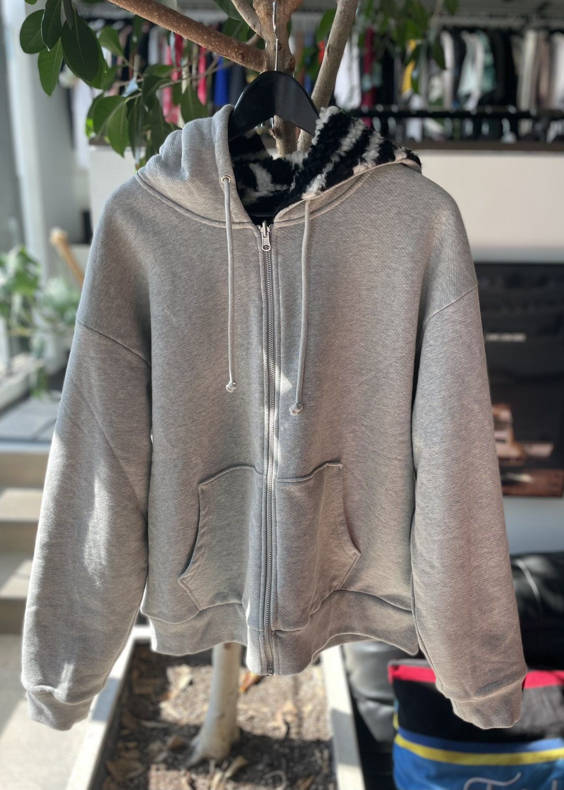 DENIM TEARS Denim Tears Reversible Zebra Lined Hoodie Size US L / EU 52-54 / 3 - 3 Thumbnail