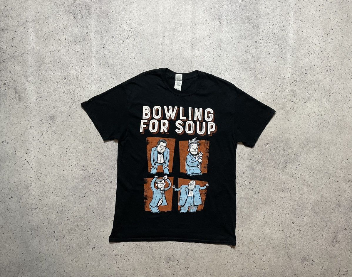 Band Tees × Vintage Vintage Rock T-Shirt Bowling For Soup Big Logo Size US M / EU 48-50 / 2 - 1 Thumbnail