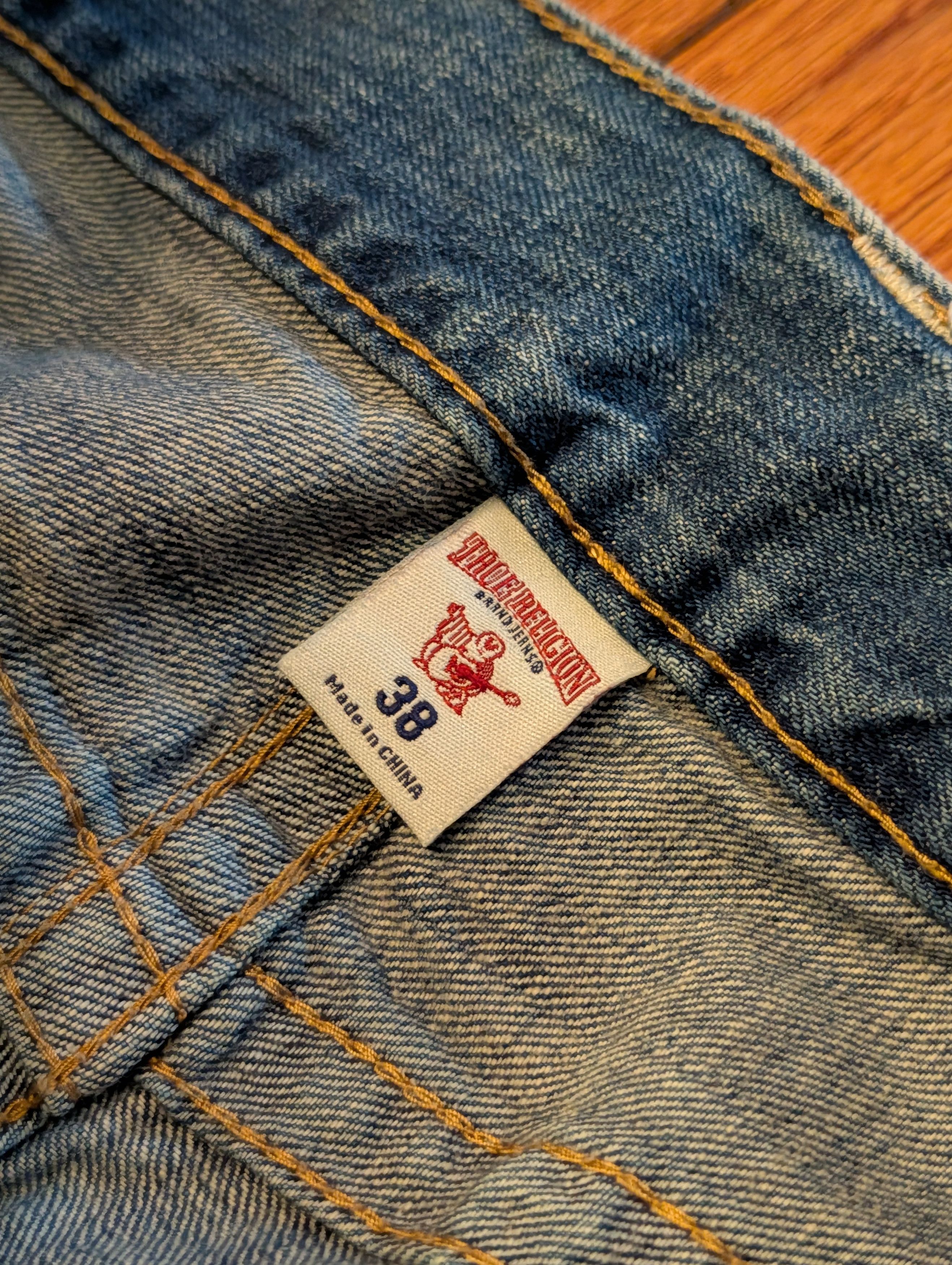True Religion True Religion Skinny Distressed Light Wash Denim Jeans 38 Size US 38 / EU 54 - 6 Thumbnail