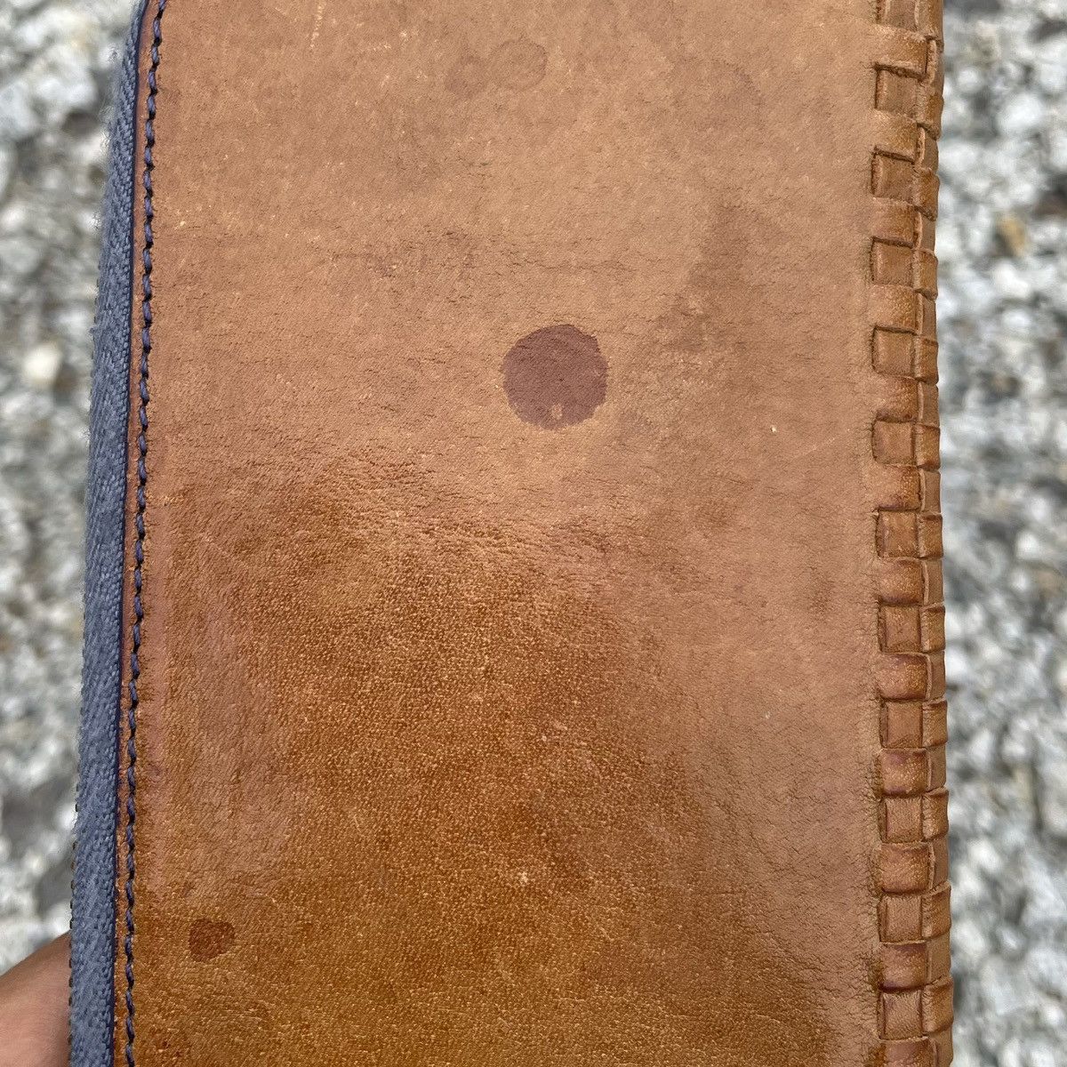Handmade × Japanese Brand × Leather Japanese Handmade Leather Long Wallet Size ONE SIZE - 8 Thumbnail