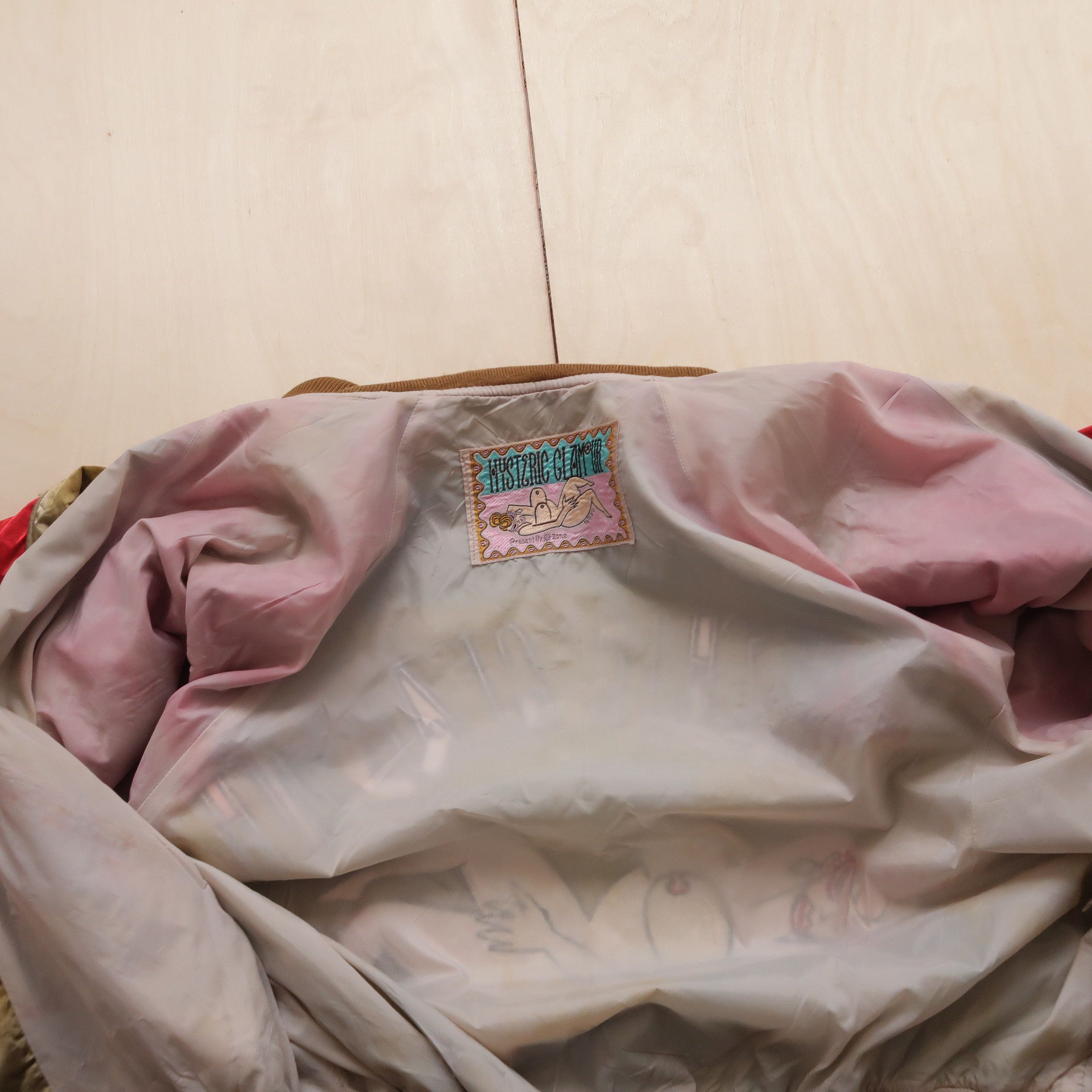 Hysteric Glamour 1989s Hysteric Glamour Nobu Sukajan Faded Jacket Naked Girl Size US L / EU 52-54 / 3 - 13 Thumbnail