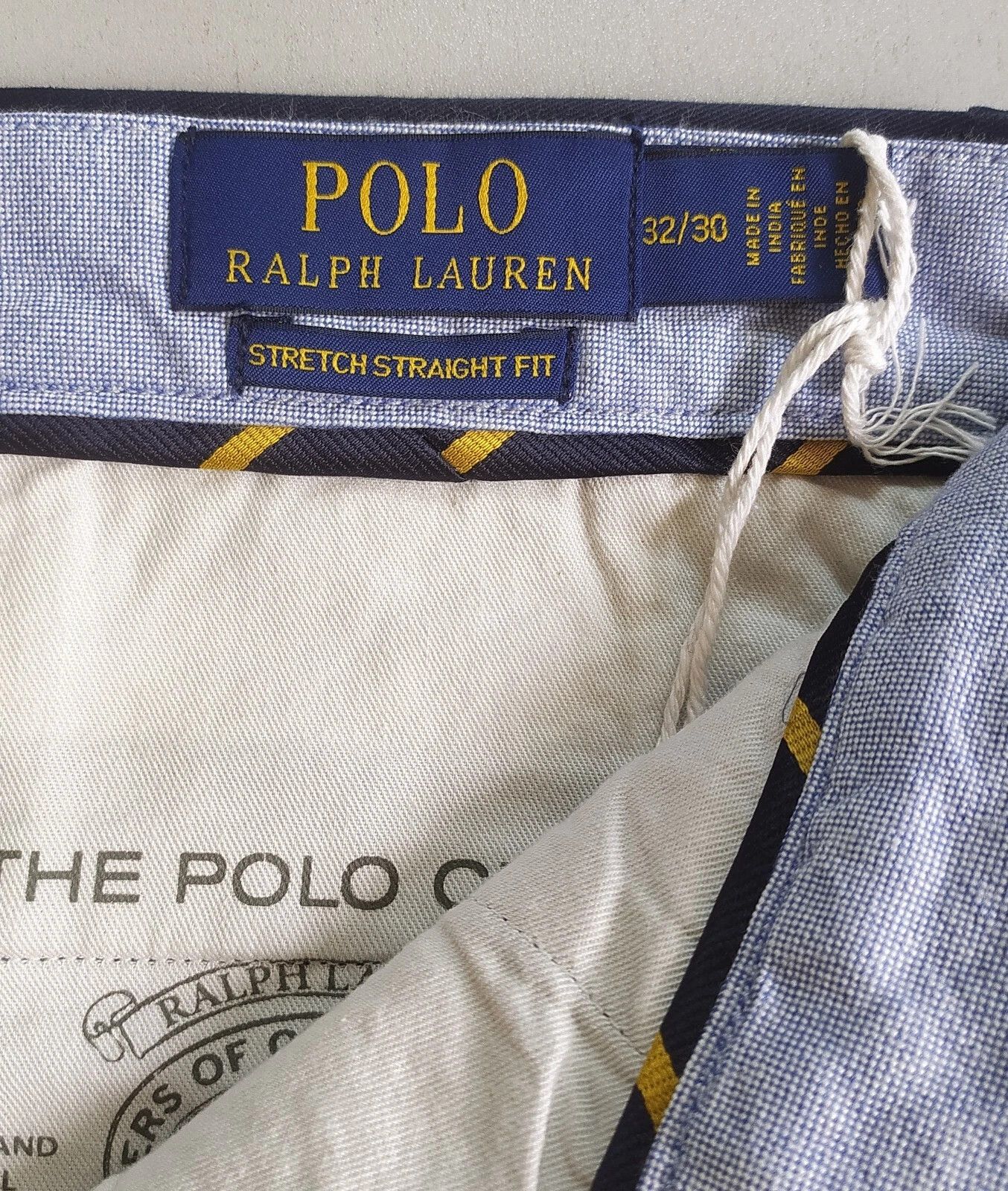 Polo Ralph Lauren Polo Ralph Lauren Stretch Straight Fit Chino Pant T 0043 Size US 32 / EU 48 - 5 Thumbnail