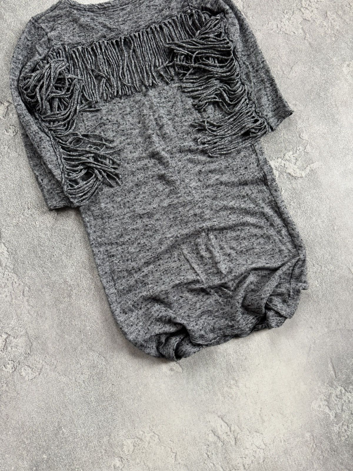Zadig & Voltaire Zadig & Voltaire Winter Fringes Wool Blend Knit Fringe Tunic Size XS / US 0-2 / IT 36-38 - 3 Thumbnail