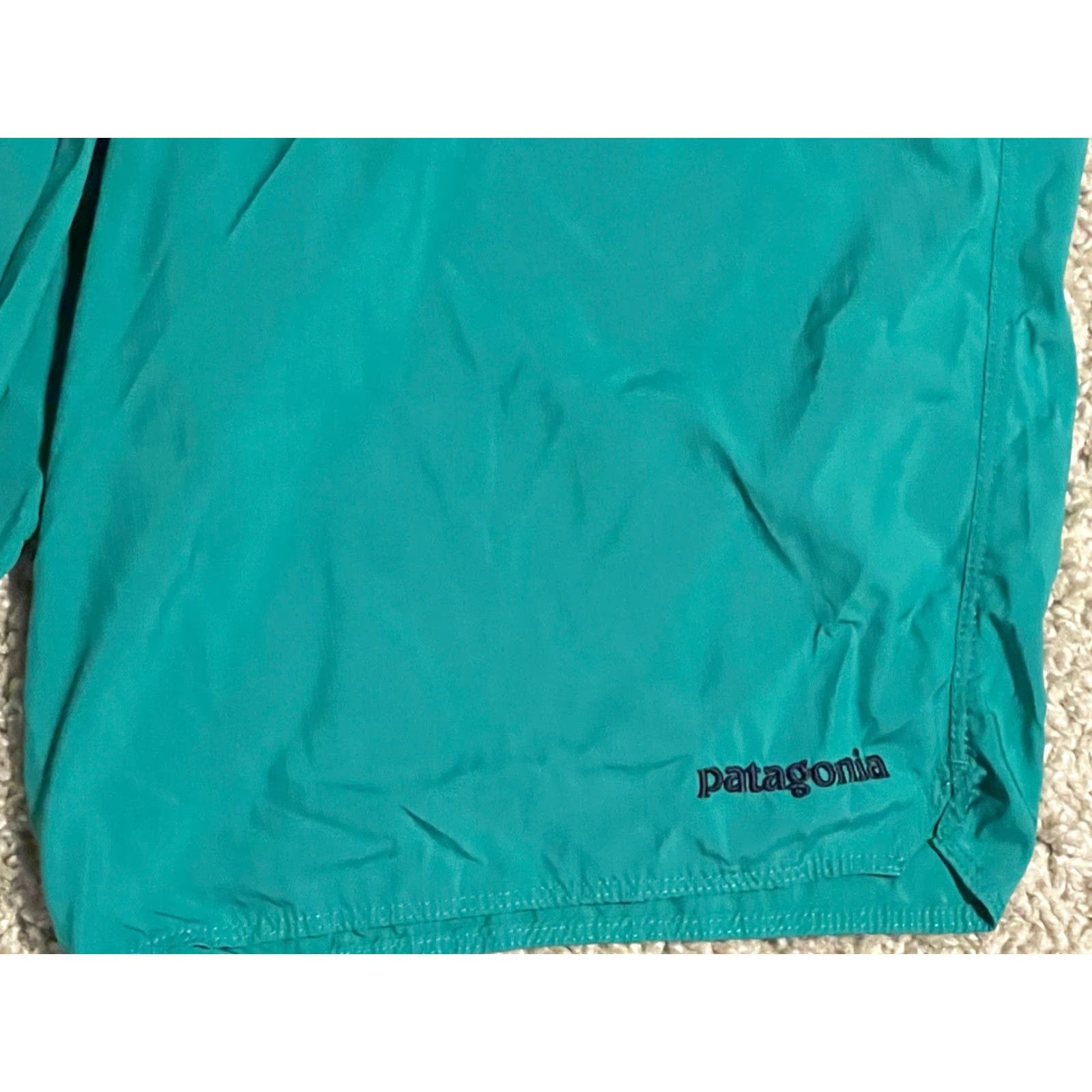 Patagonia Patagonia Shorts Mens Size 29 Swim Trunks Lightweight Aqua Board Shorts Pockets Quick Dry Breathable Drawstring Back Pocket Regular Bottom Mens Size US 29 - 2 Thumbnail