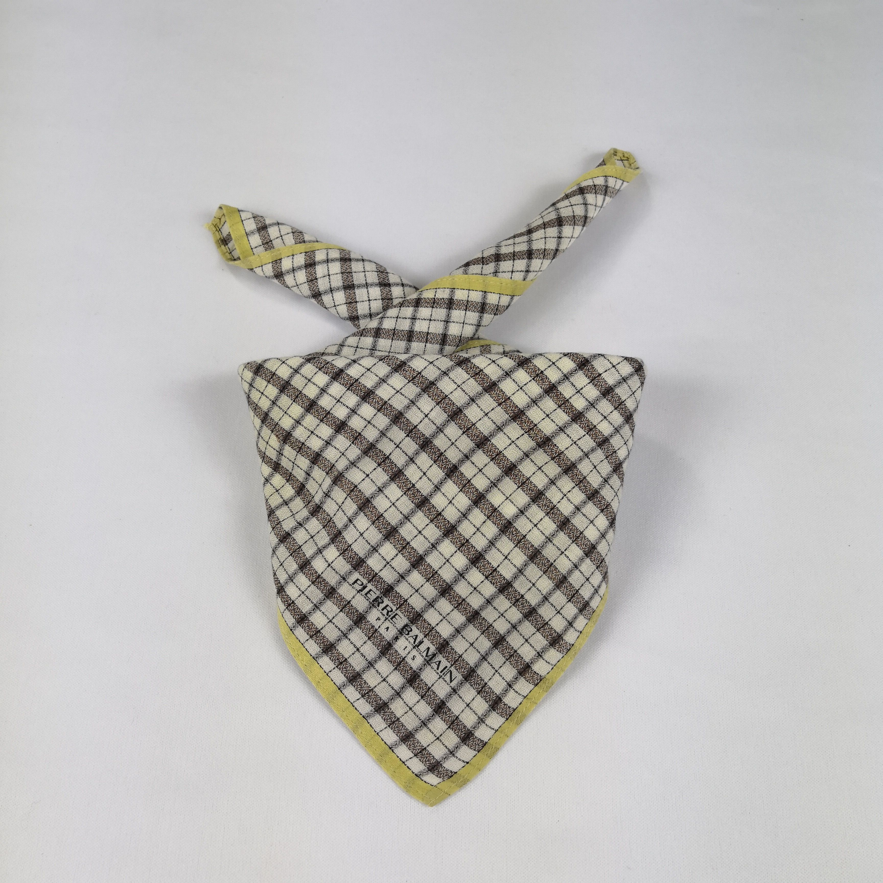 Pierre Balmain × Vintage Vintage Pierre Balmain Handkerchief Neckerchief Bandana Size ONE SIZE - 1 Thumbnail