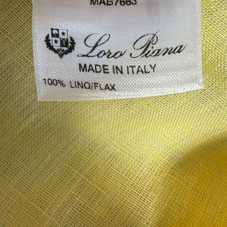 Loro Piana LORO PIANA Men's Federico linen shirt Size US XS / EU 42 / 0 - 5 Thumbnail