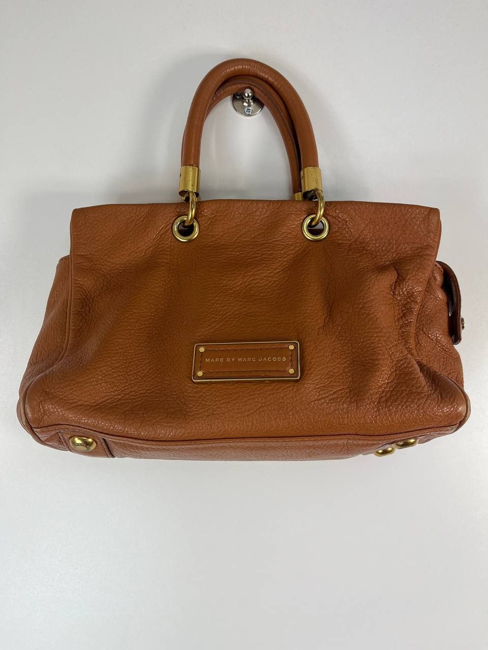 Marc Jacobs Marc By Marc Jacobs Leather Satchel Handbag Brown Womens Bag Size ONE SIZE - 1 Thumbnail