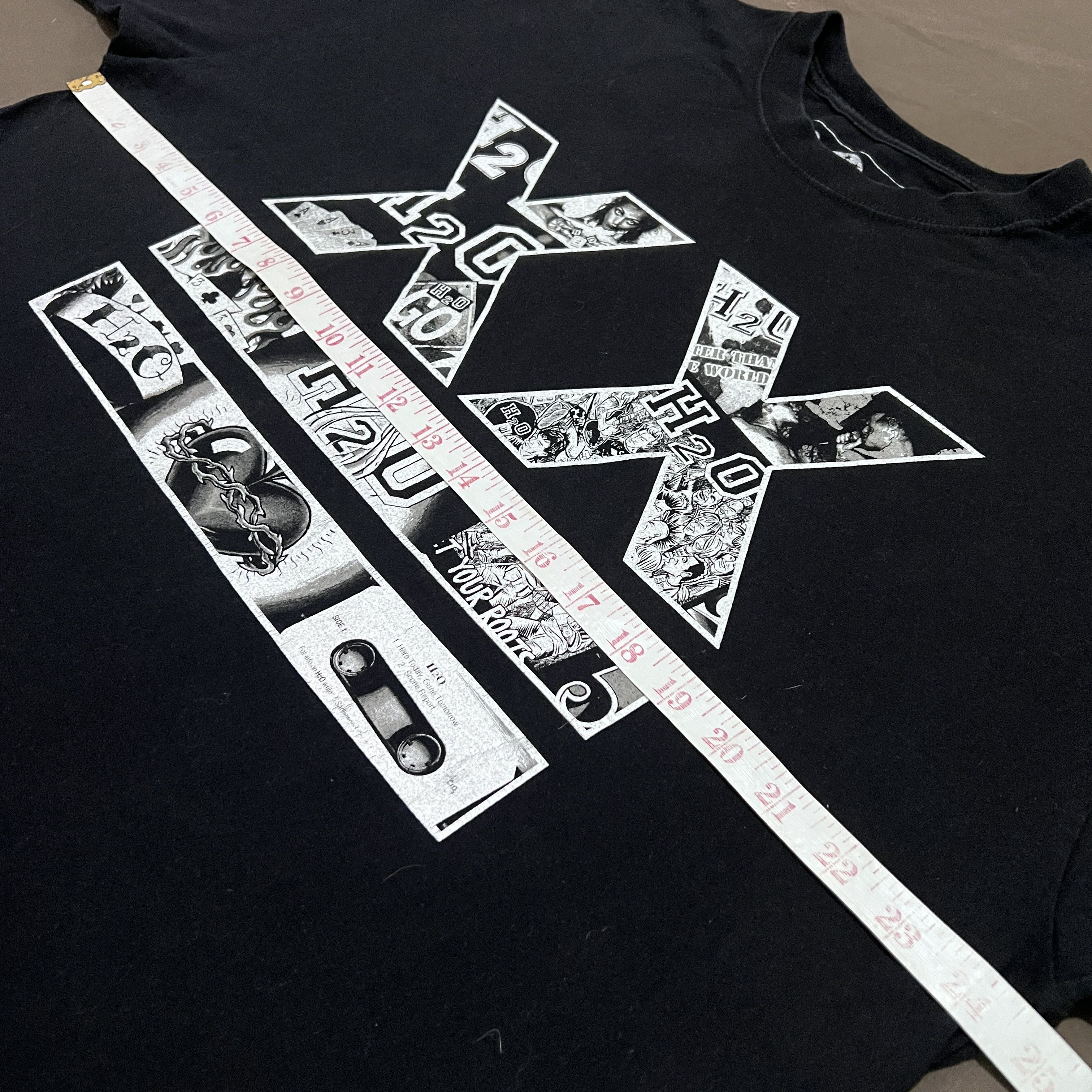Band Tees H2O X Bridge Nine Hardcore Punk Promo Tee 2XL Size US XXL / EU 58 / 5 - 6 Thumbnail