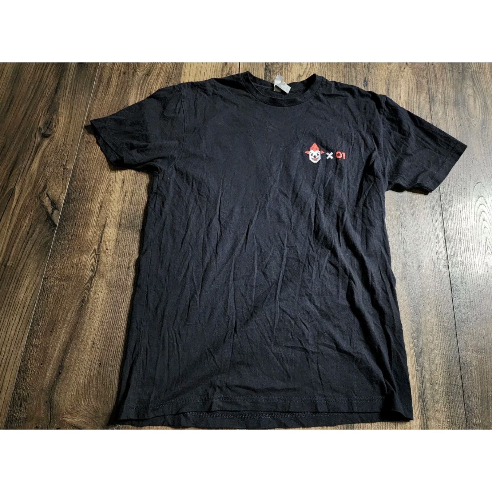 Next Level Next Level T-Shirt Adult L Scream-A-Geddon Clown Pixel Halloween Black Short Sleeve Crew Neck Horror Mens Size US L / EU 52-54 / 3 - 4 Thumbnail