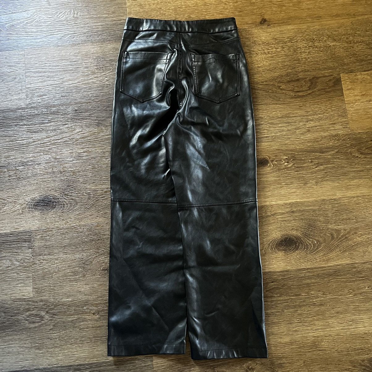 BLANKNYC Pleather Black NYC Vintage Pants Size 27" / US 4 / IT 40 - 6 Thumbnail