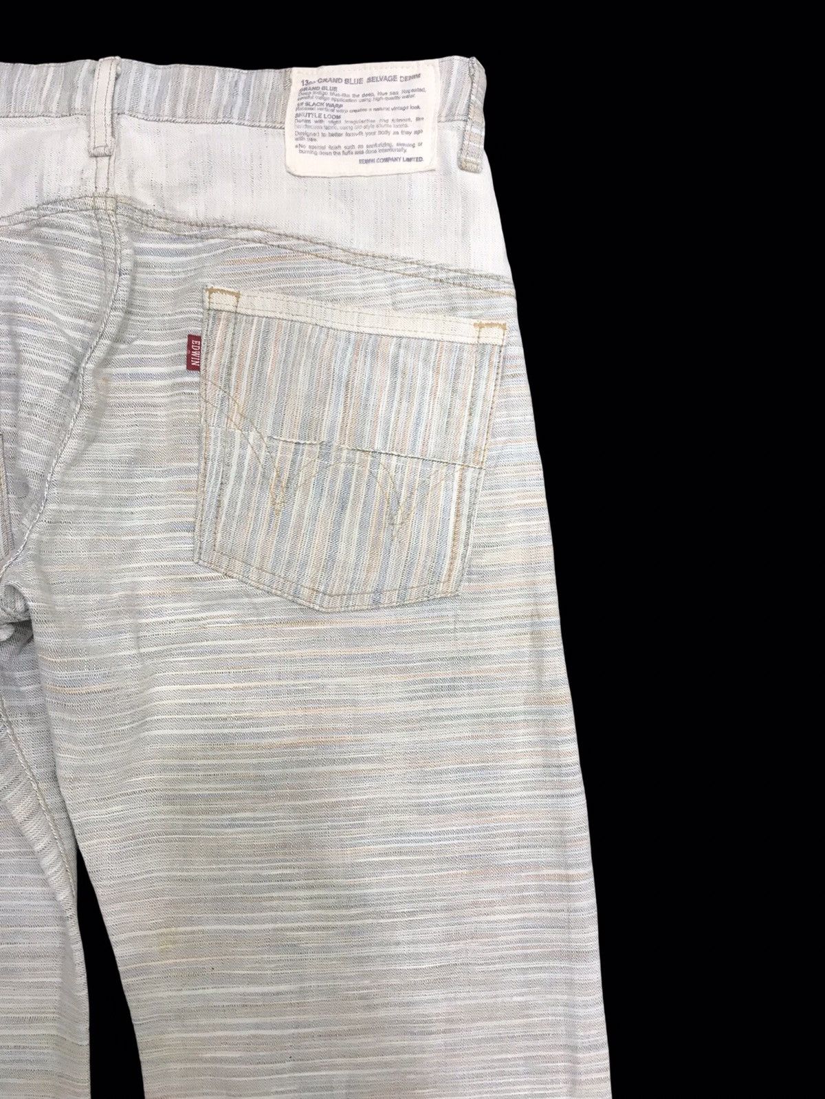 Edwin 💥LIMITED💥ARCHIVAL EDWIN 13 Oz Grande Selvedge Denim F253 Size US 33 - 11 Thumbnail