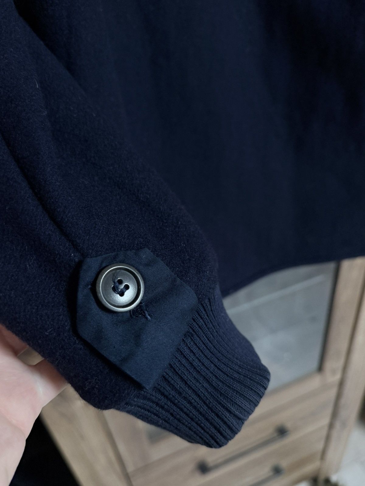 Our Legacy Our Legacy wool navy jacket sherpa L Parka Size US L / EU 52-54 / 3 - 12 Thumbnail