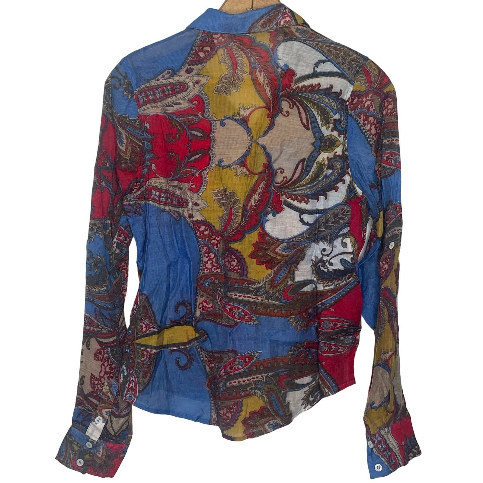 Other NWOT True Irvine Paisley Button Down Size S / US 4 / IT 40 - 3 Thumbnail