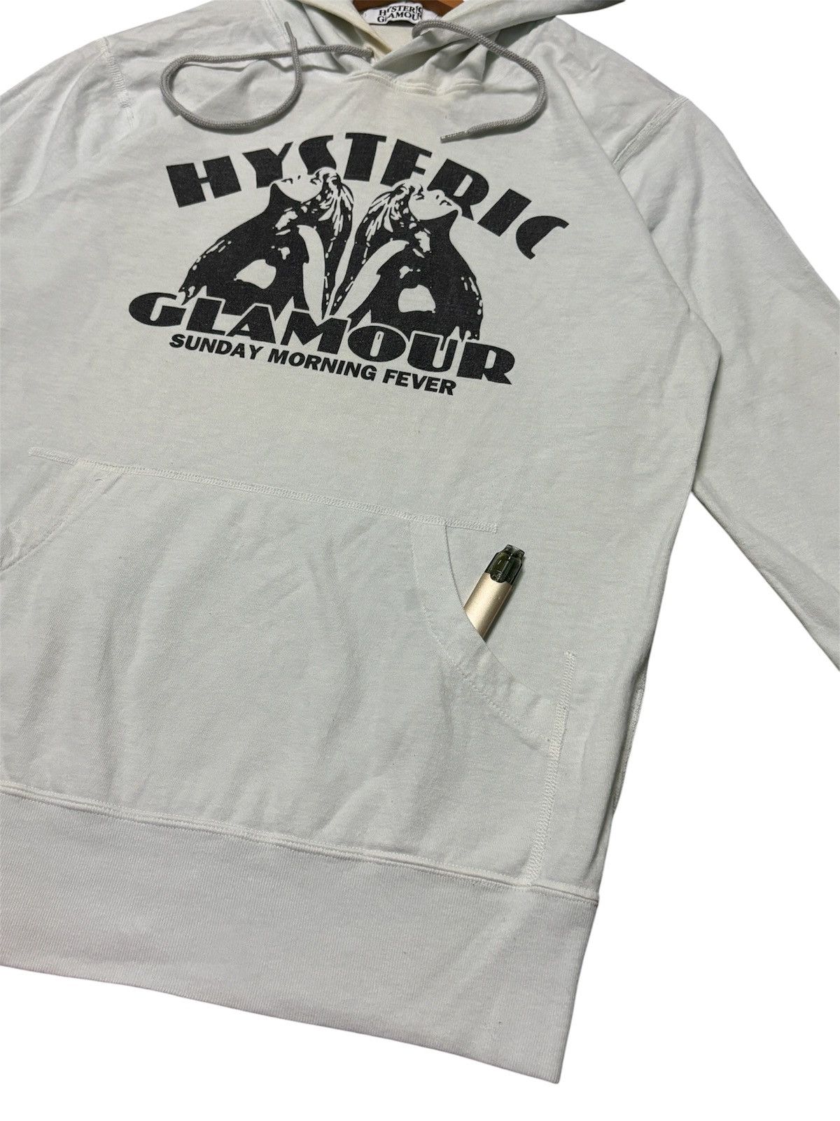 Hysteric Glamour 🔥RARE🔥HYSTERIC GLAMOUR “SUNDAY MORNING FEVER” HOODIE TEE💥 Size US M / EU 48-50 / 2 - 11 Thumbnail
