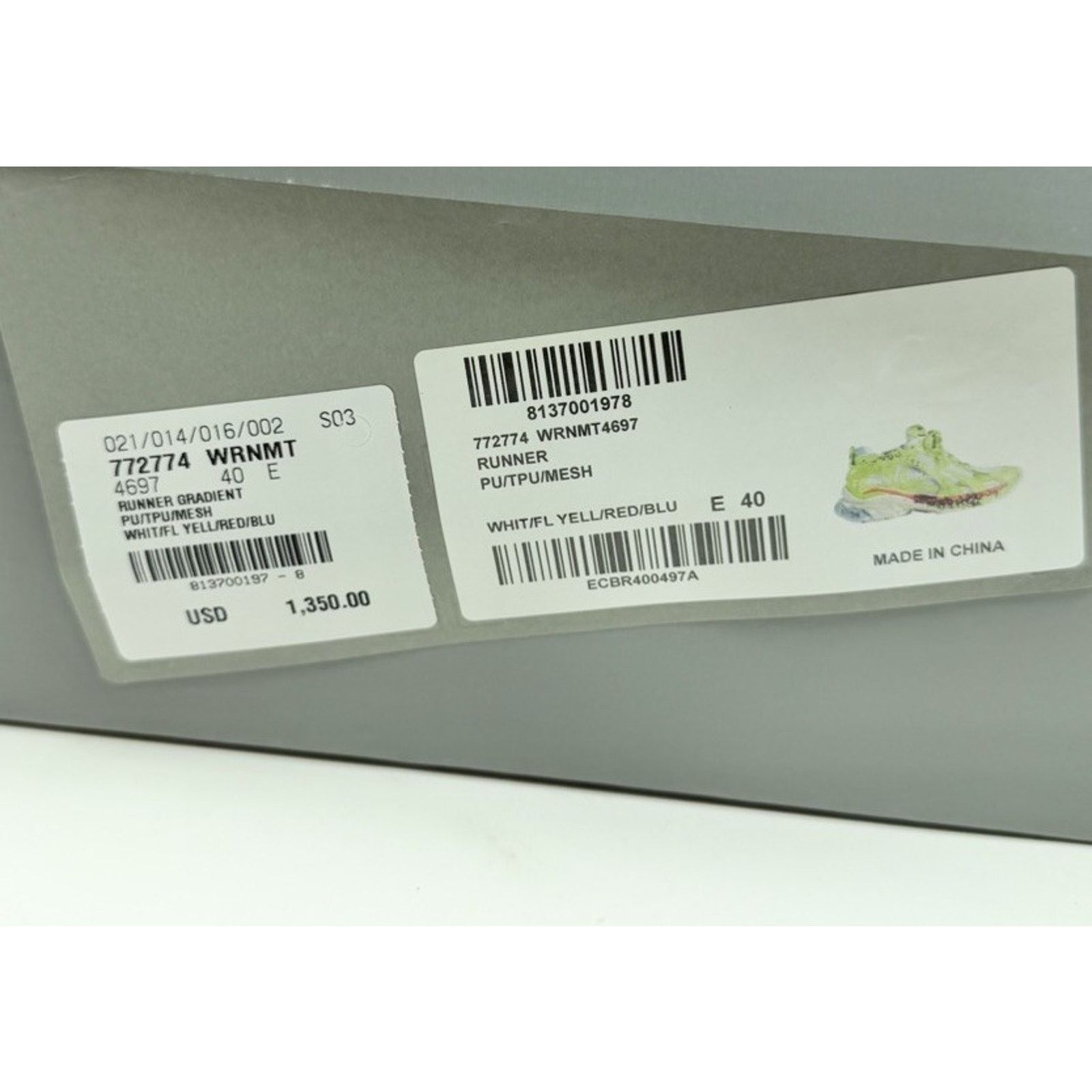 Balenciaga Size 40EU/7US - Balenciaga Runner Marathon Unreleased NEW Size US 7 / EU 40 - 10 Thumbnail