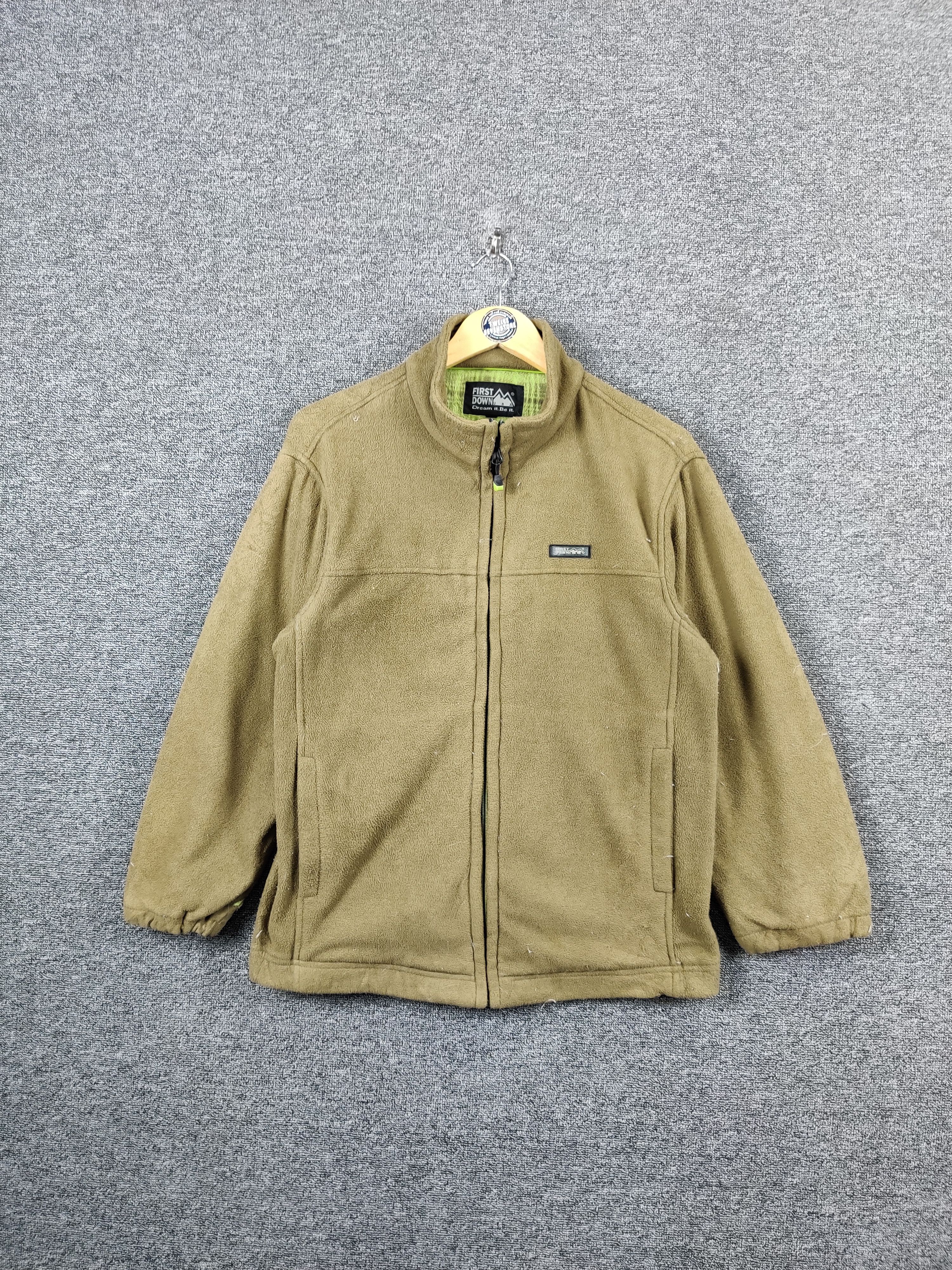 Japanese Brand Vintage Japanese Brand First Down Fleece Jacket Size US M / EU 48-50 / 2 - 1 Thumbnail