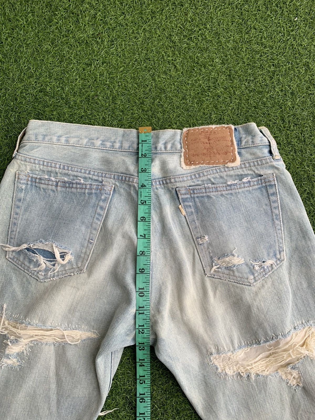 Hope 🔥⚡️Vintage Japanese Brand Distressed RNA Jeans Size US 31 - 17 Thumbnail
