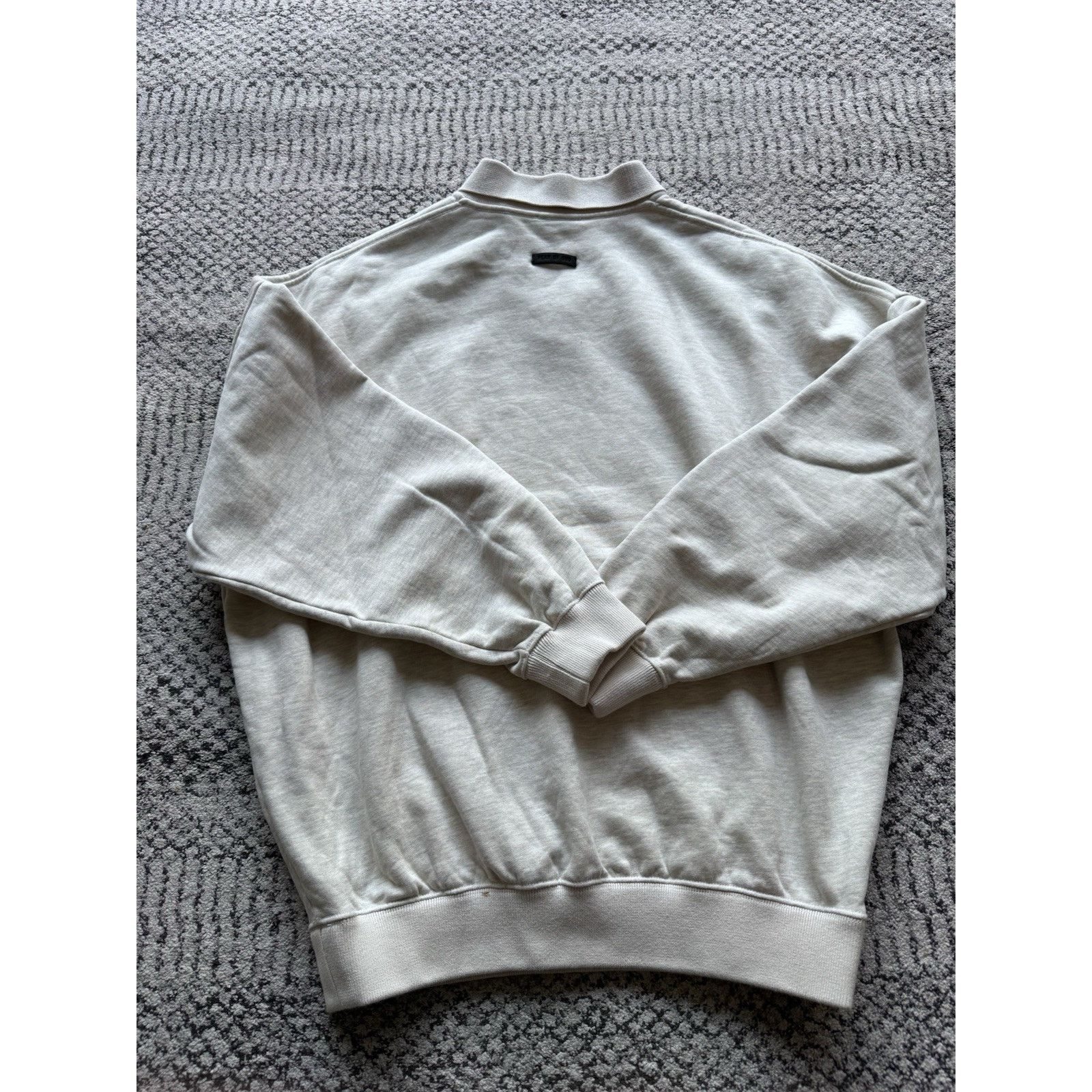 Fear of God Fear of God Eternal Fleece Polo - Warm Heather Oatmeal / M Size US M / EU 48-50 / 2 - 5 Thumbnail