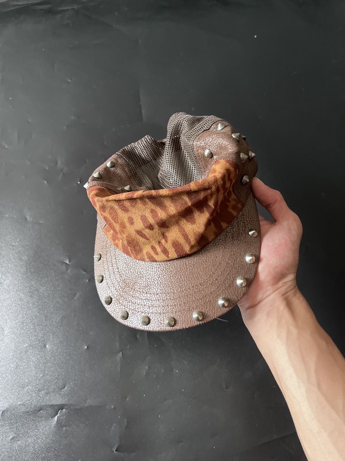 Japanese Brand Japanese Leather Studded punk Size ONE SIZE - 9 Thumbnail