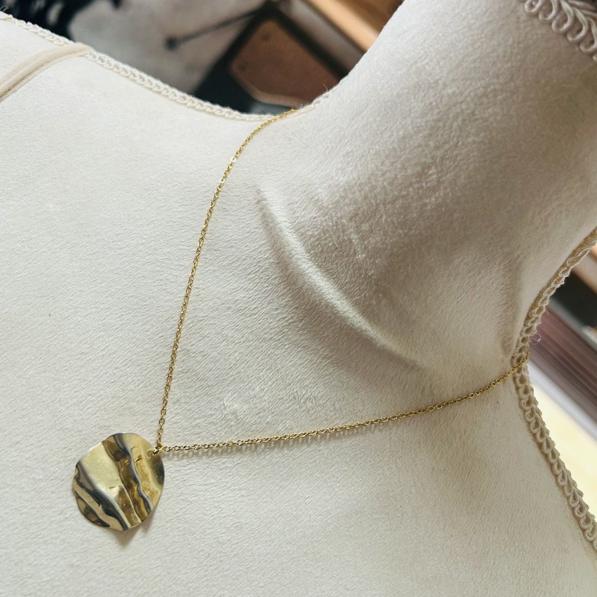 Vintage Handcrafted repurpose pendant on chain necklace Size ONE SIZE - 1 Thumbnail