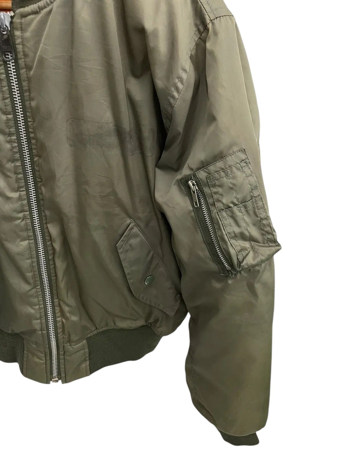 Alpha Industries Alpha Industries MA-1 Flight Jacket Sage Green USAF Bomber Size US M / EU 48-50 / 2 - 5 Thumbnail