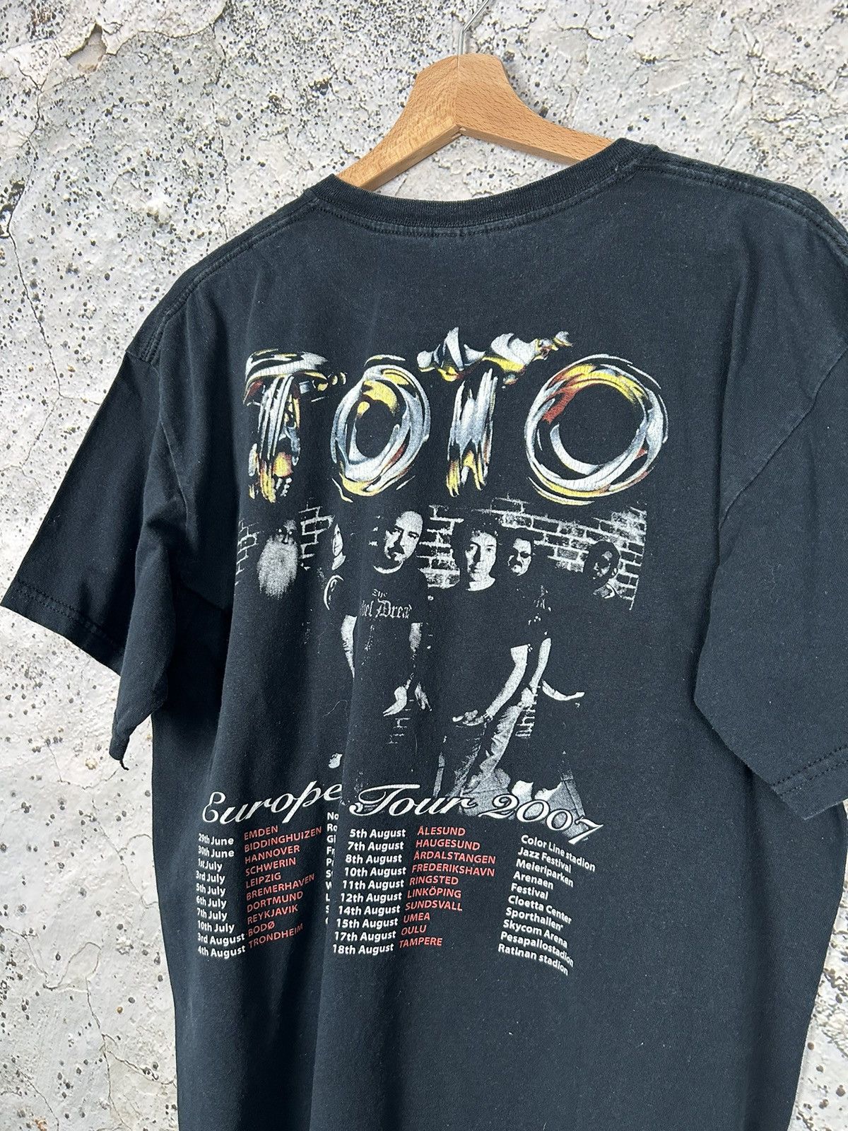 Band Tees Vintage Toto Europe Tour 2007 Rock Band Tee Hype Metal Size US L / EU 52-54 / 3 - 4 Thumbnail