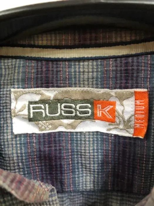 Flannel Vintage Russk Flannel Shirt 👕 Size US M / EU 48-50 / 2 - 3 Thumbnail