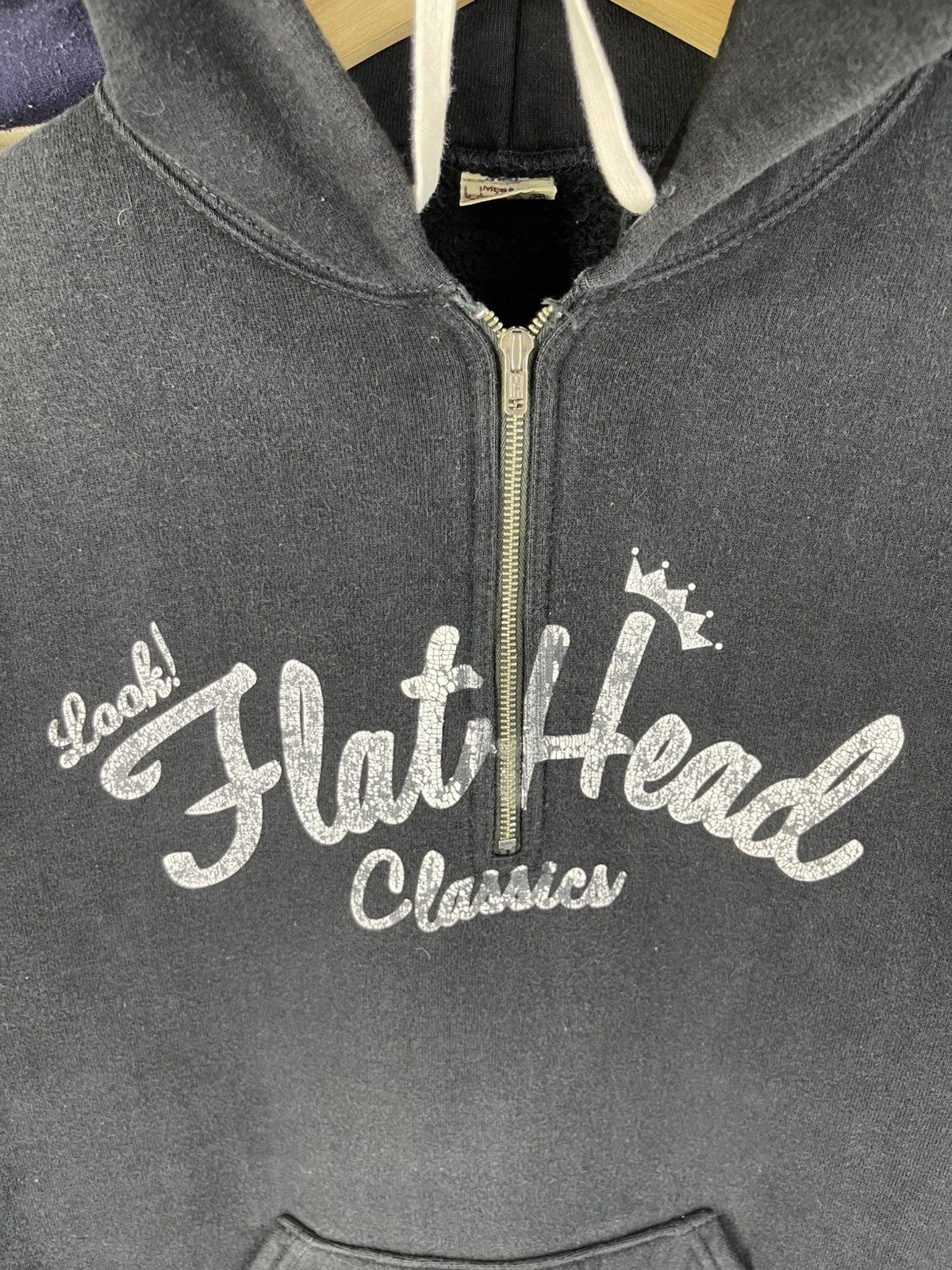 The Flat Head Vintage The Flat Head Hoodie Sweatshirt Size US M / EU 48-50 / 2 - 6 Thumbnail