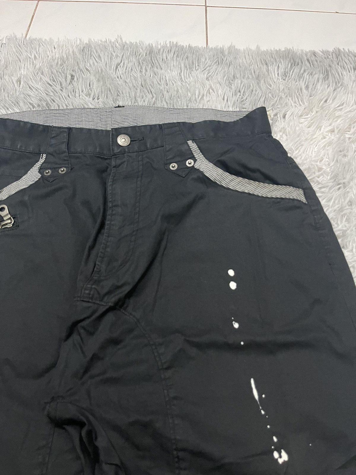PPFM 2000s PPFM SPLASH PAINT PANT RARE DESIGN Size US 31 - 7 Thumbnail