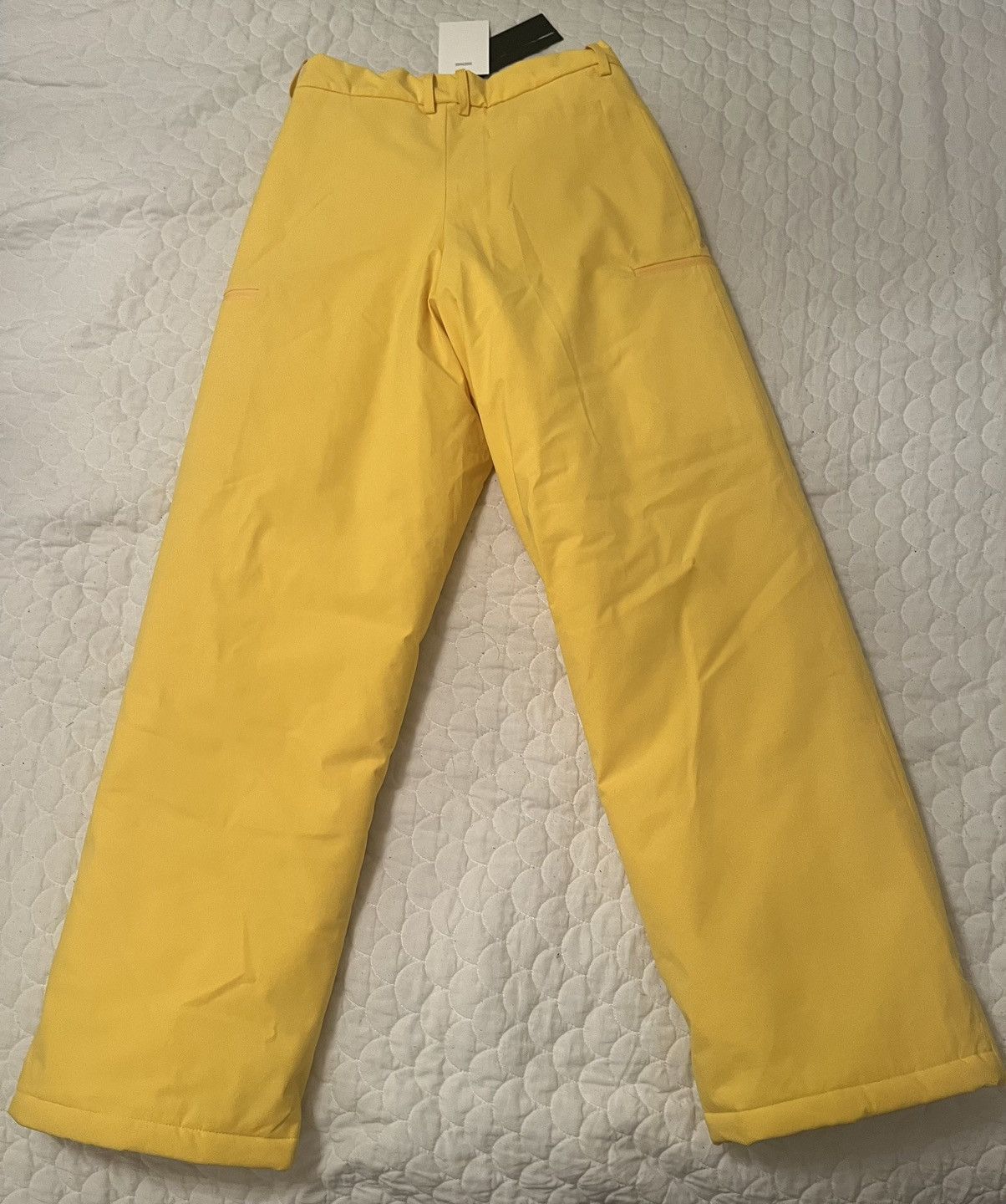 SPENCER BADU SPENCER BADU Yellow Beaded Pants Size US 30 / EU 46 - 2 Thumbnail
