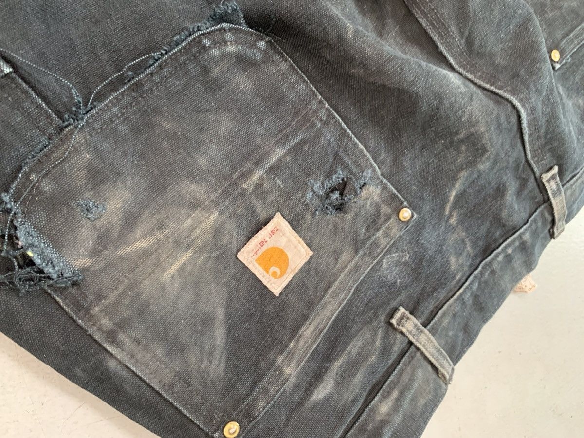 Carhartt Vintage Carhartt b01 BLK double knee workwear denim Size US 40 / EU 56 - 6 Thumbnail