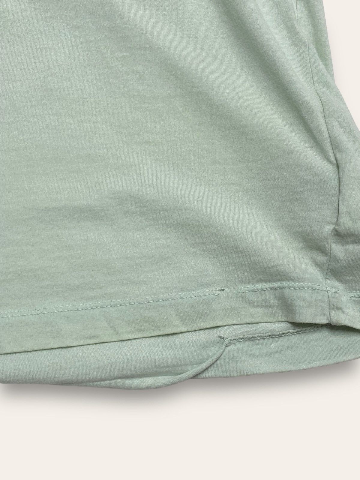 Diesel Vintage DIESEL Big Logo Light Mint Colour Tee Shirt Size US XL / EU 56 / 4 - 7 Thumbnail