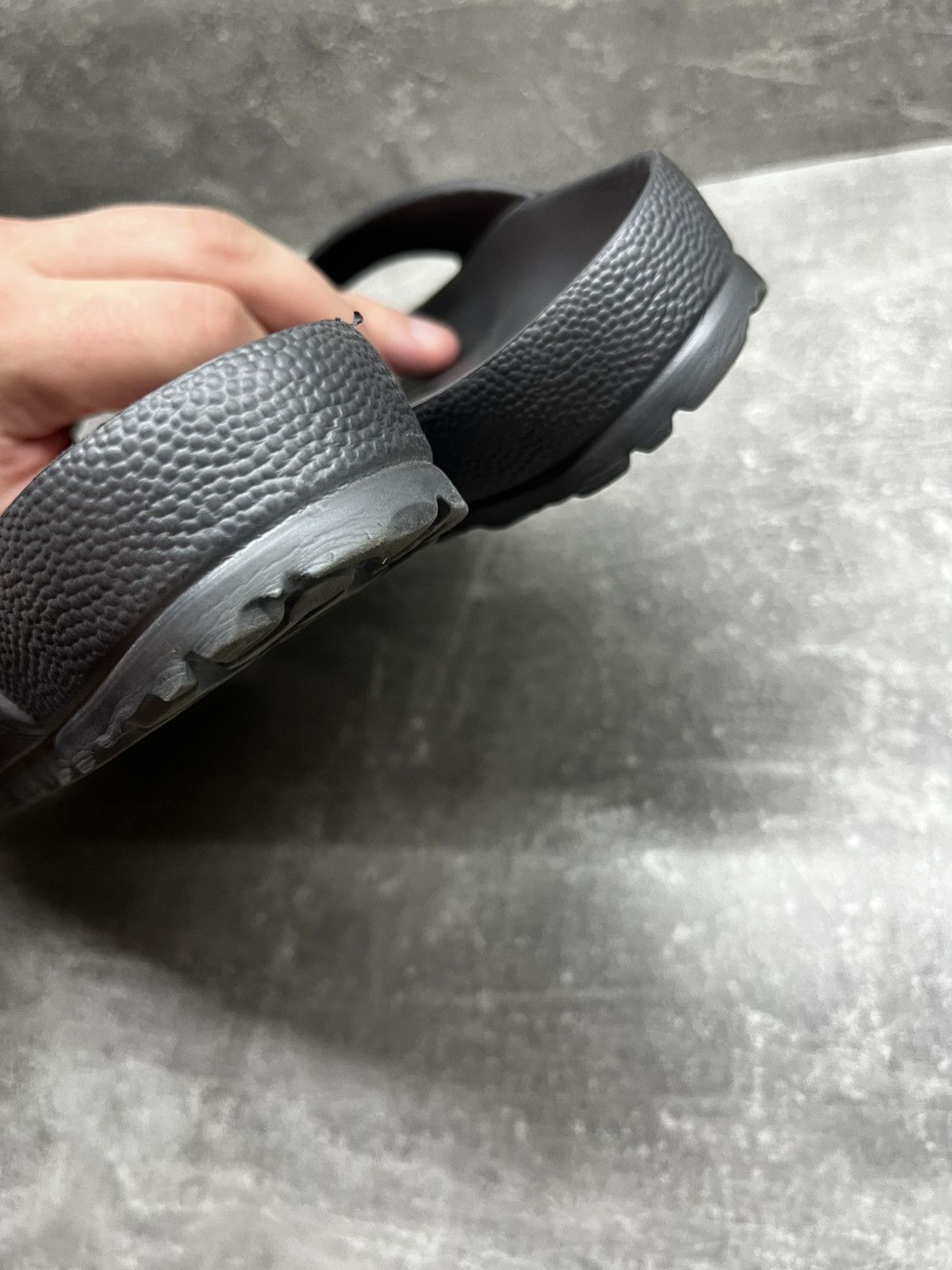 Birkenstock Birkenstock Honolulu Essentials EVA Thong Sandals Black Size US 8 / IT 38 - 4 Thumbnail