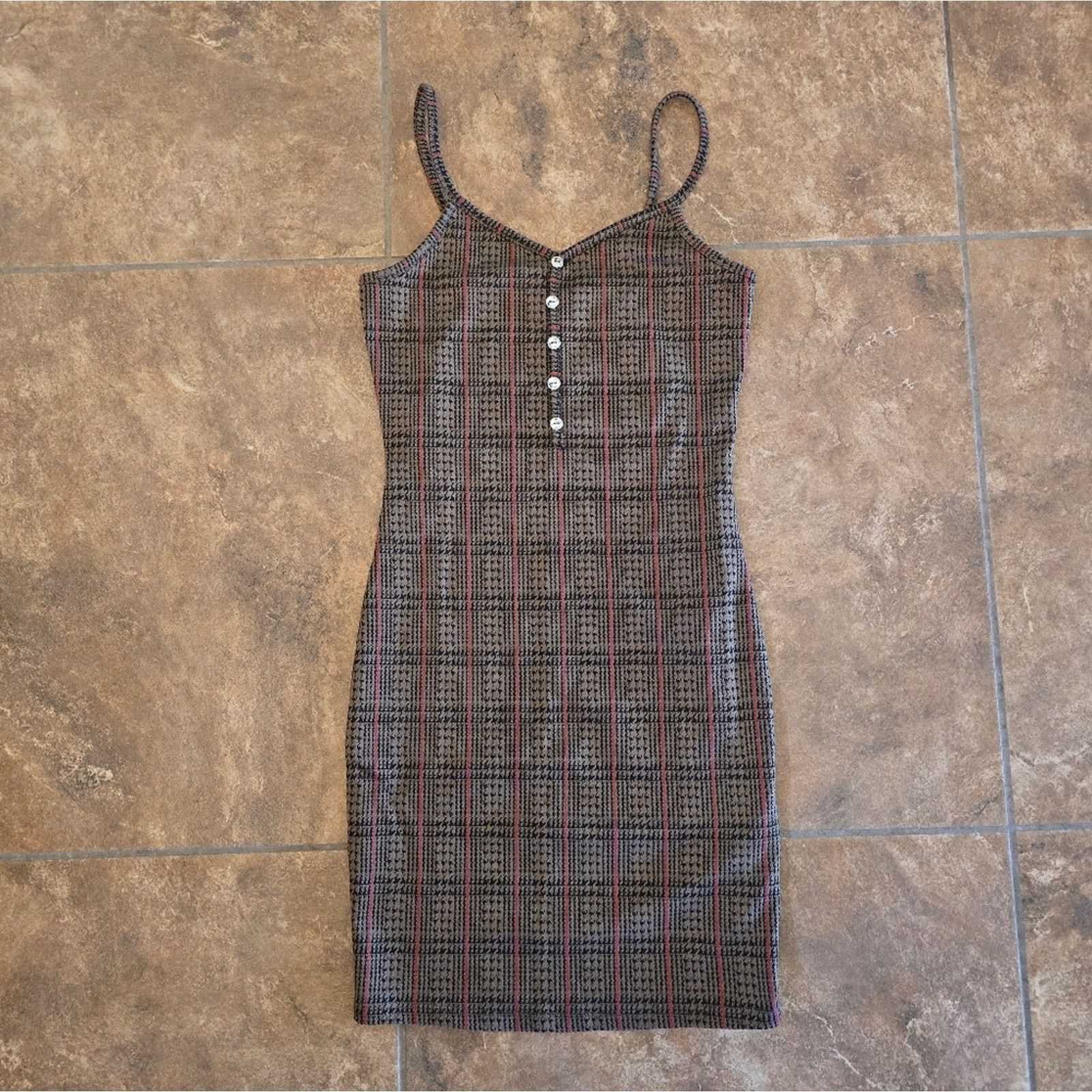 Other Chocolate Plaid | HALEY & JUNE | Mini Size S / US 4 / IT 40 - 1 Thumbnail