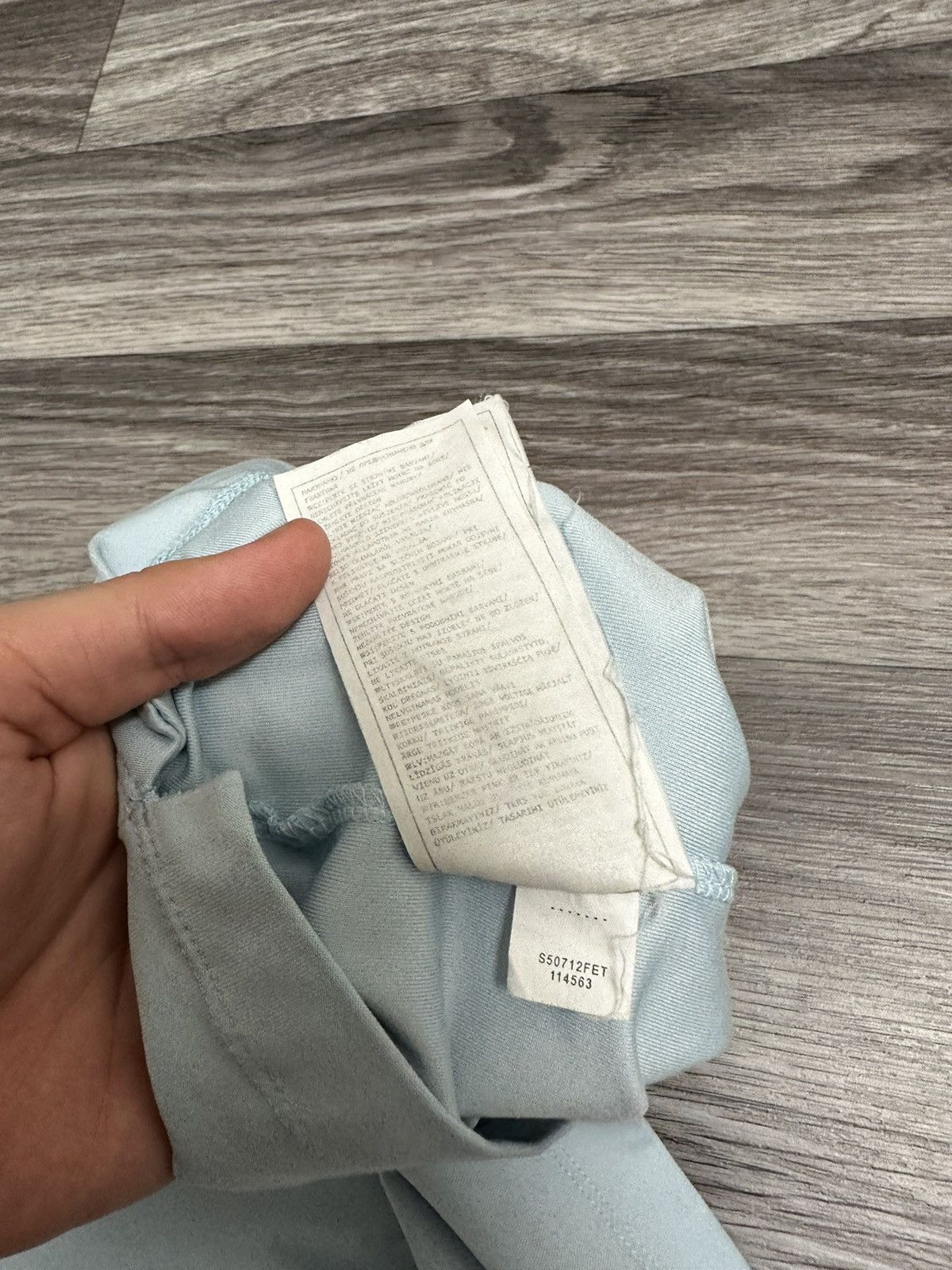 Nike Nike Vintage Golf Baggy Oversised Dri Fit Baby Blue t shirt Size US XL / EU 56 / 4 - 6 Thumbnail