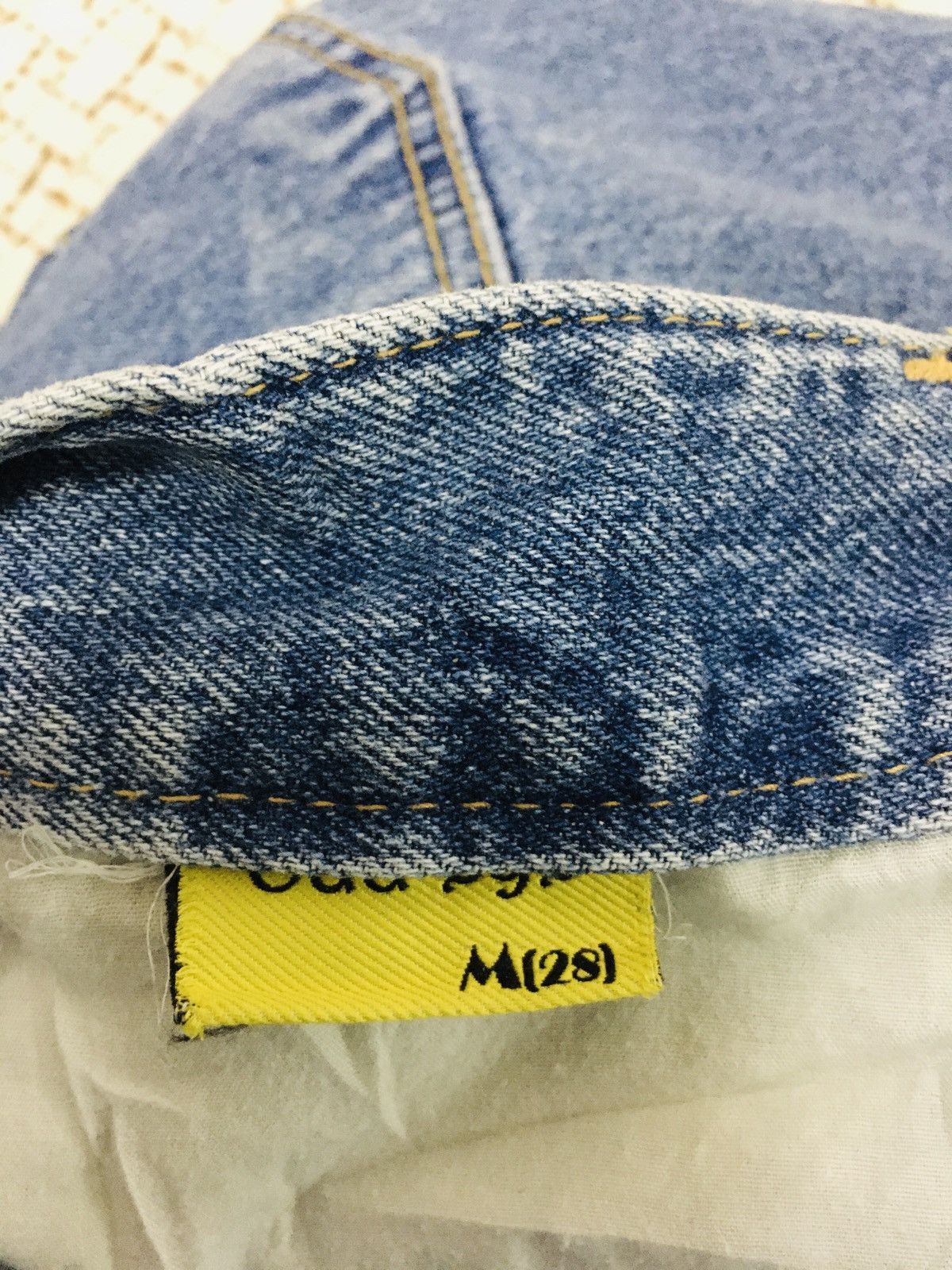 Jean Odd Eye Baggy Jeans (16) Size 27" / US 4 / IT 40 - 6 Thumbnail