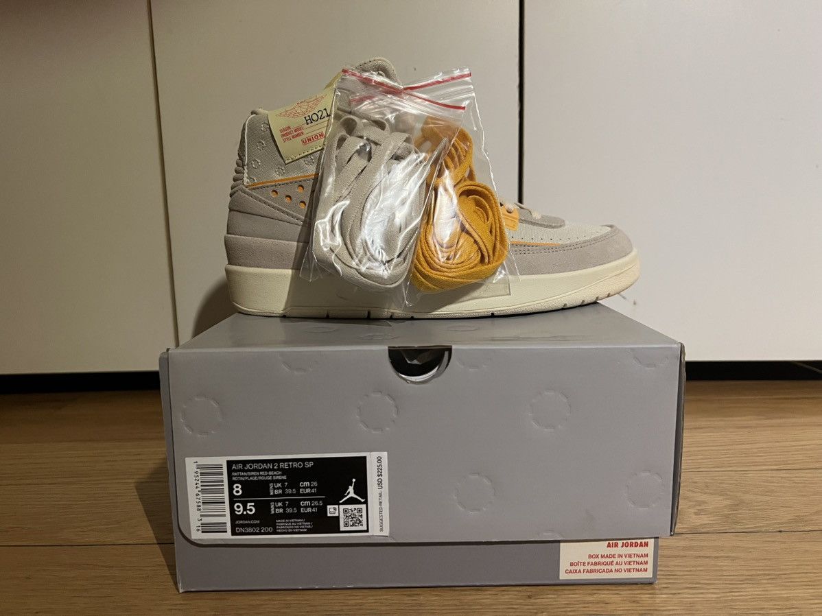 Jordan Brand × Union LA Union x Jordan 2 SP “Rattan” Size US 8 / EU 41 - 2 Thumbnail