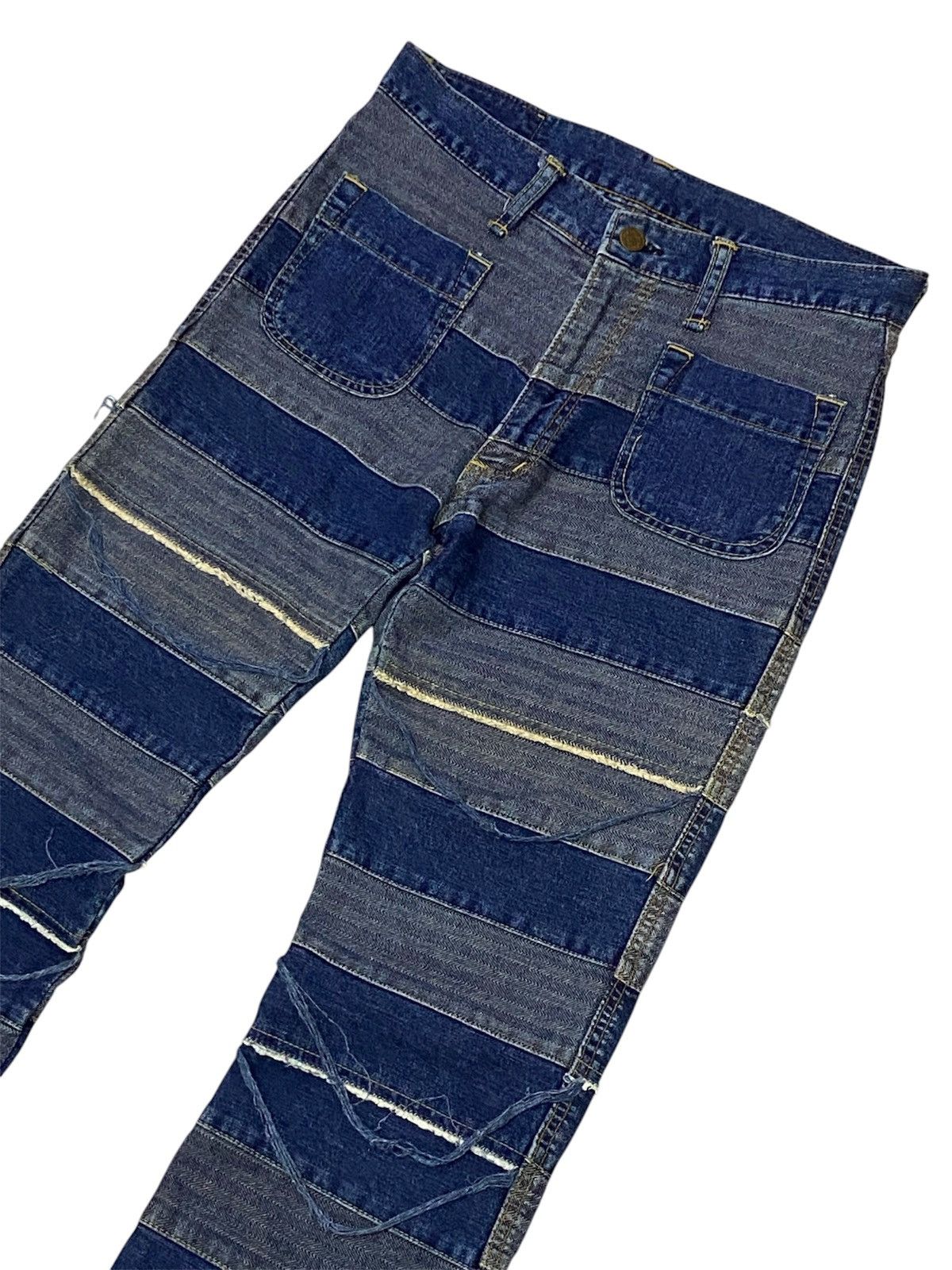 Hysteric Glamour 💃Vintage Hysteric Glamour Hagi Flare Denim Pants Size US 28 / EU 44 - 7 Thumbnail
