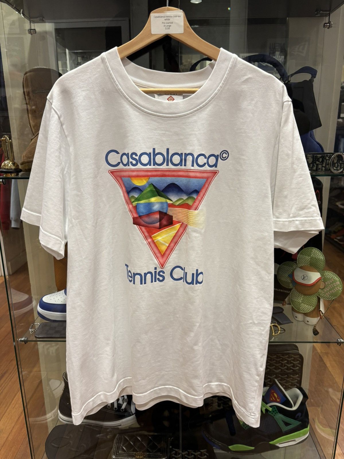 Casablanca Casablanca Tennis Club Tee Size US XL / EU 56 / 4 - 1 Thumbnail