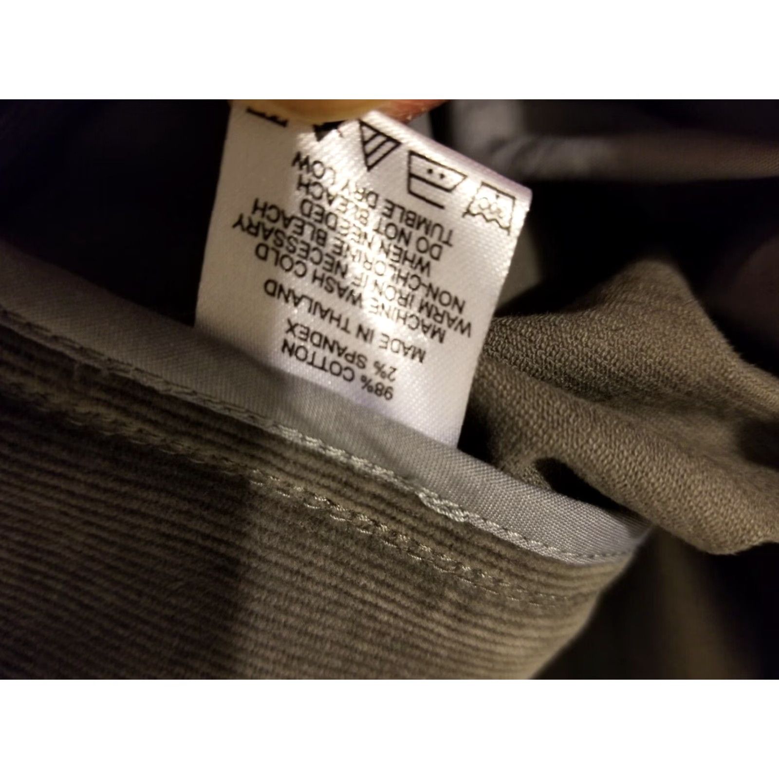 Vintage **Bobby Jones Rule 18 Men's Stretch Gray Corduroy Pants 34x32** User: Bobby Jones Rule 18 Men's Stretch Gray Corduroy Pants 34x32 Size US 34 / EU 50 - 8 Thumbnail