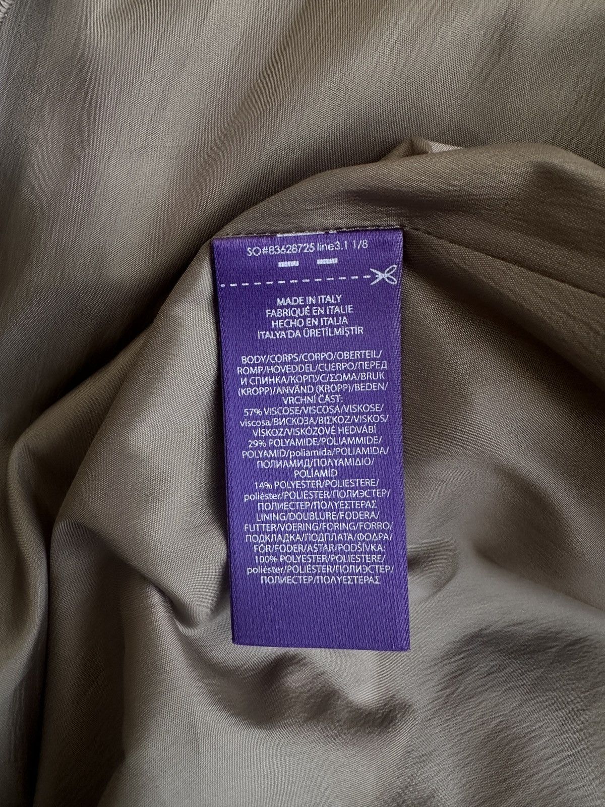 Ralph Lauren Purple Label Ralph Lauren Collection Hand Painted Pleated Skirt Size 27" / US 4 / IT 40 - 10 Thumbnail
