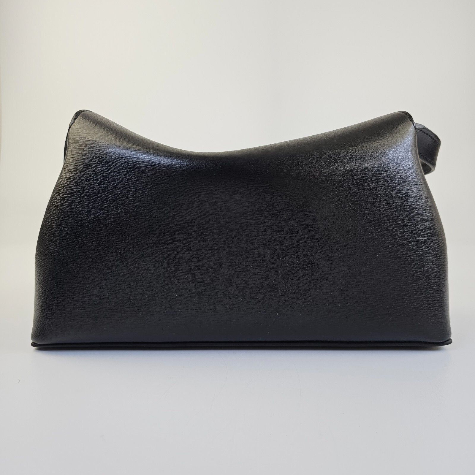Toteme TOTEME T-Lock Black/Gold Leather Clutch New Size ONE SIZE - 7 Thumbnail
