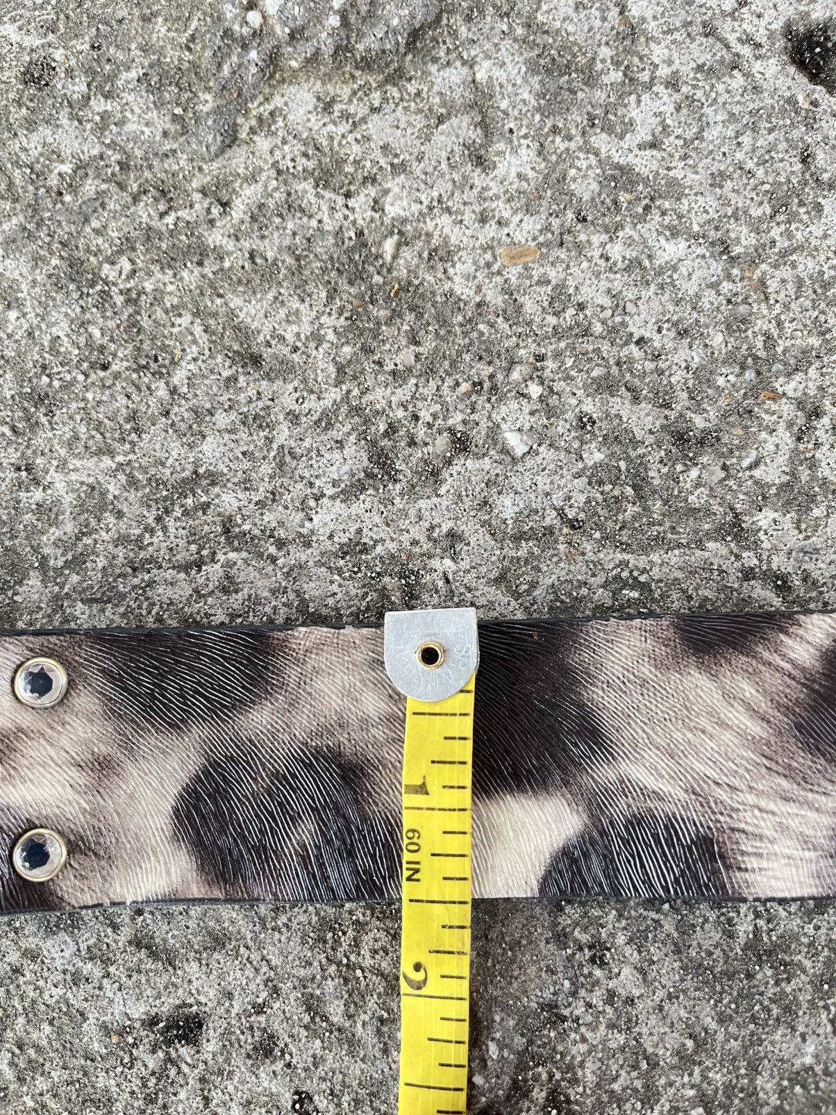 Japanese Brand Leopard wide belts Size ONE SIZE - 7 Thumbnail