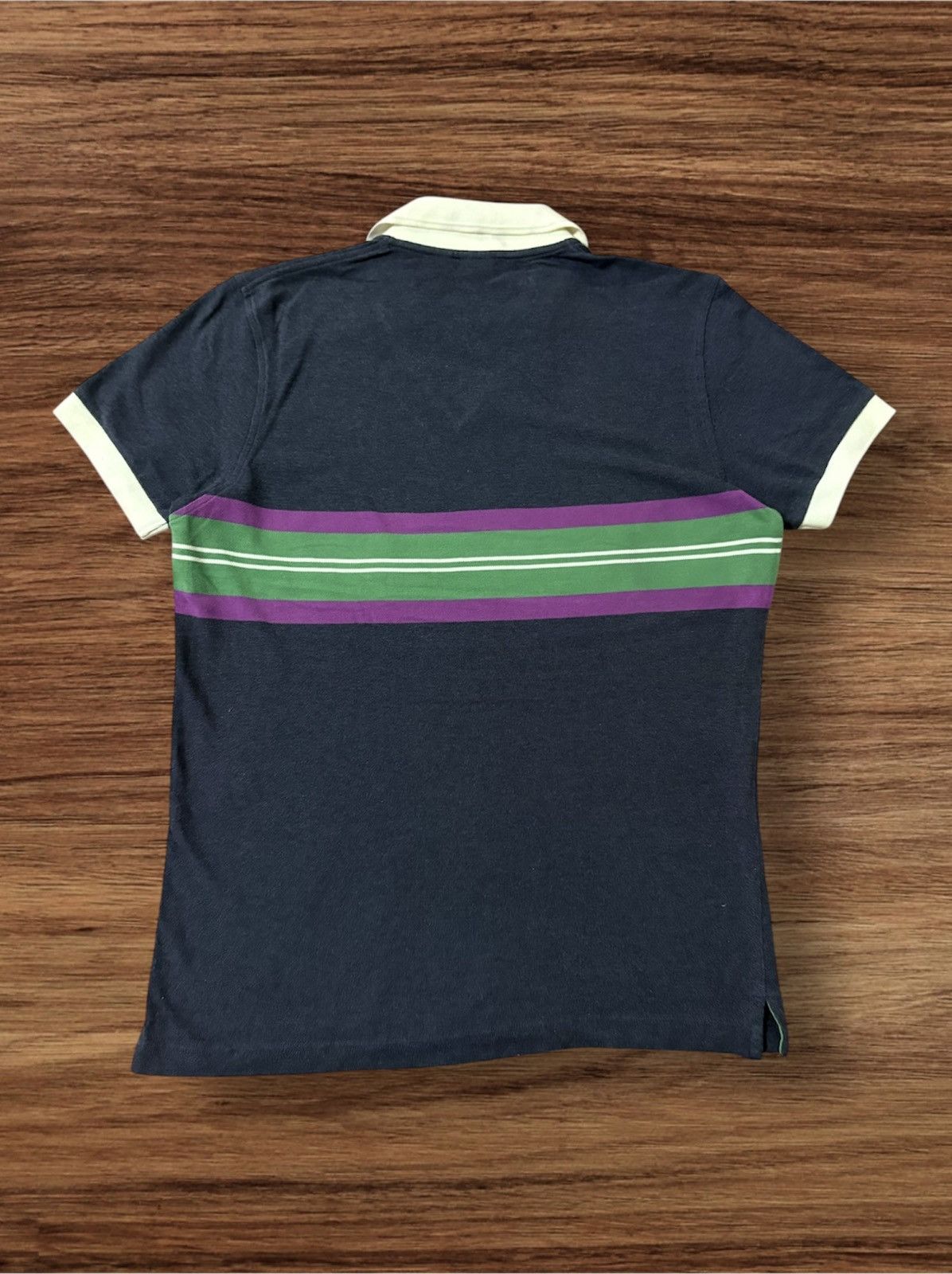 Michael Bastian Michael Bastian X UNIQLO Striped Vneck Polo Tee Size US M / EU 48-50 / 2 - 2 Thumbnail