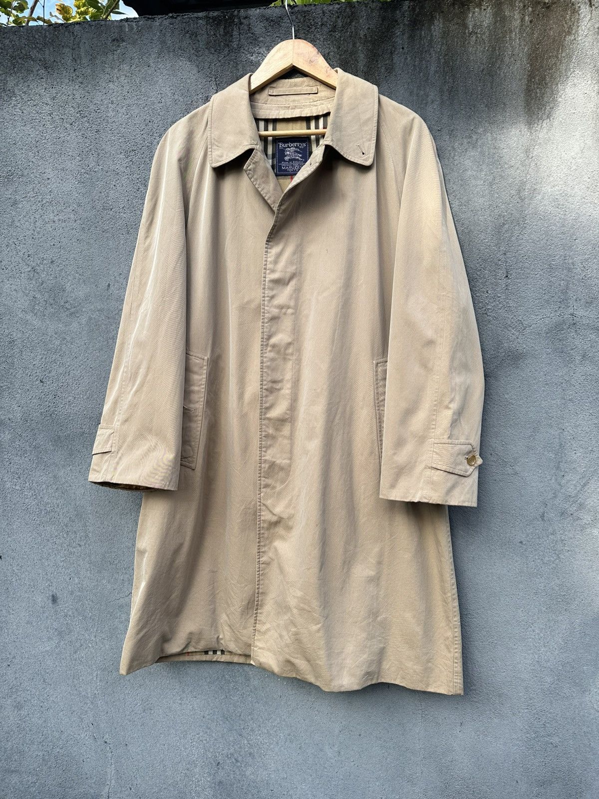 Burberry 👹Vintage Burberry’s Prorsum Maruzen Tokyo Trench Coat Size US L / EU 52-54 / 3 - 4 Thumbnail