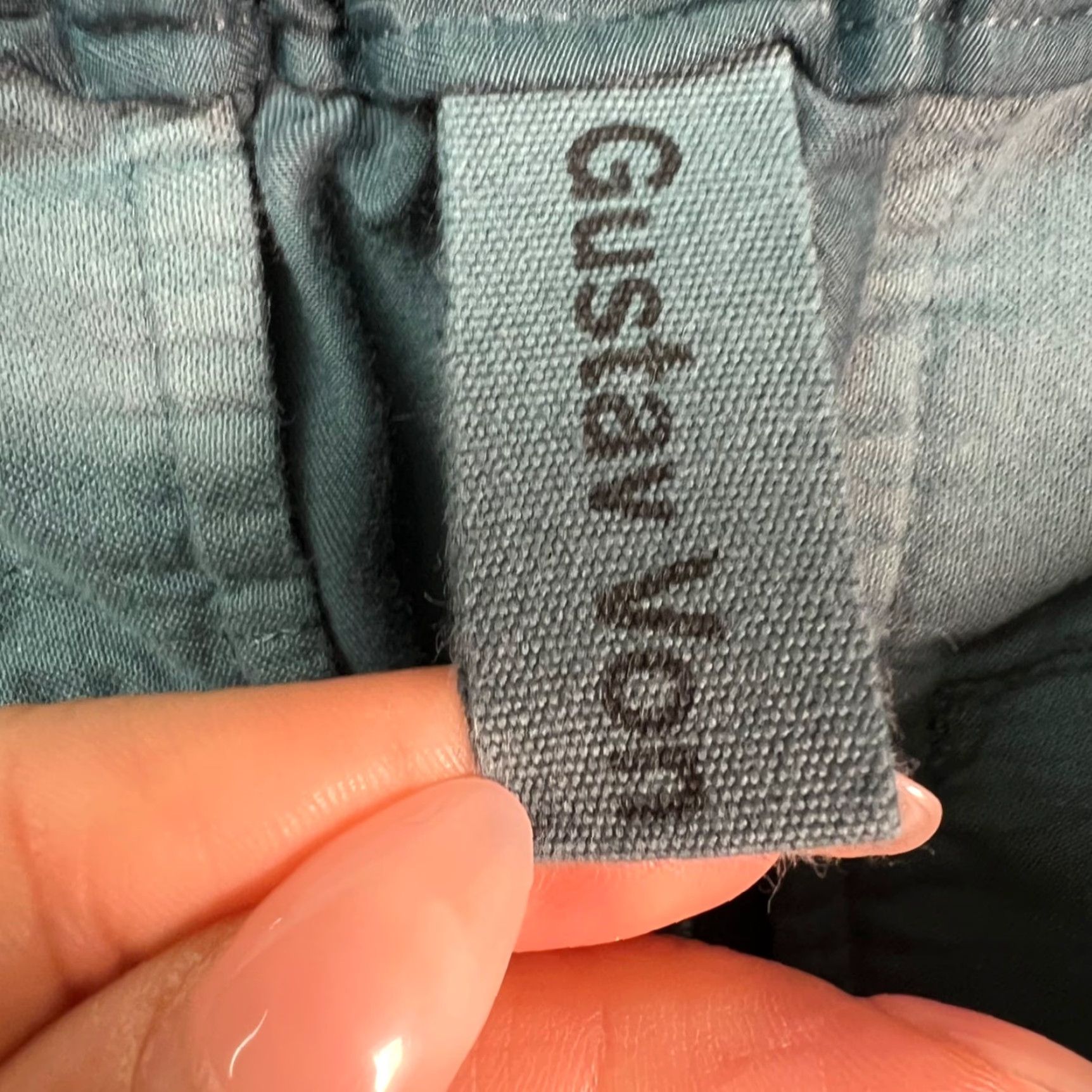 Altea Gustav Von Aschenbach Mens Cargo Shorts Teal Blue Size L Summer Cotton Rayon 9in Inseam Flat Front Regular Vintage No Size US 33 - 3 Thumbnail