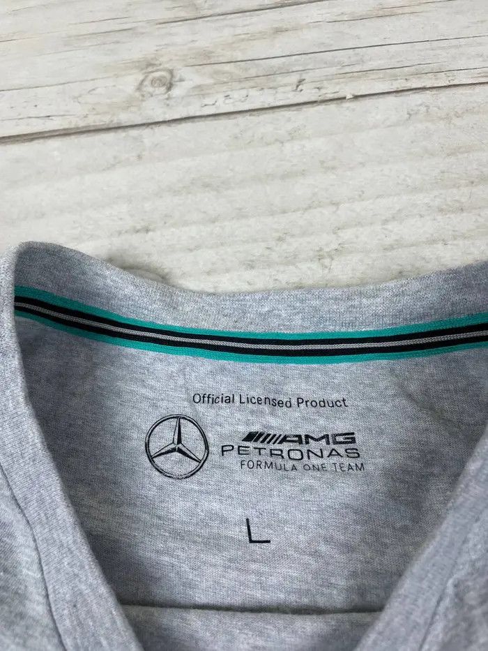Mercedes-Benz Mercedes Benz AMG Petronas Formula One Team Big Logo T Shirt Size US L / EU 52-54 / 3 - 5 Thumbnail