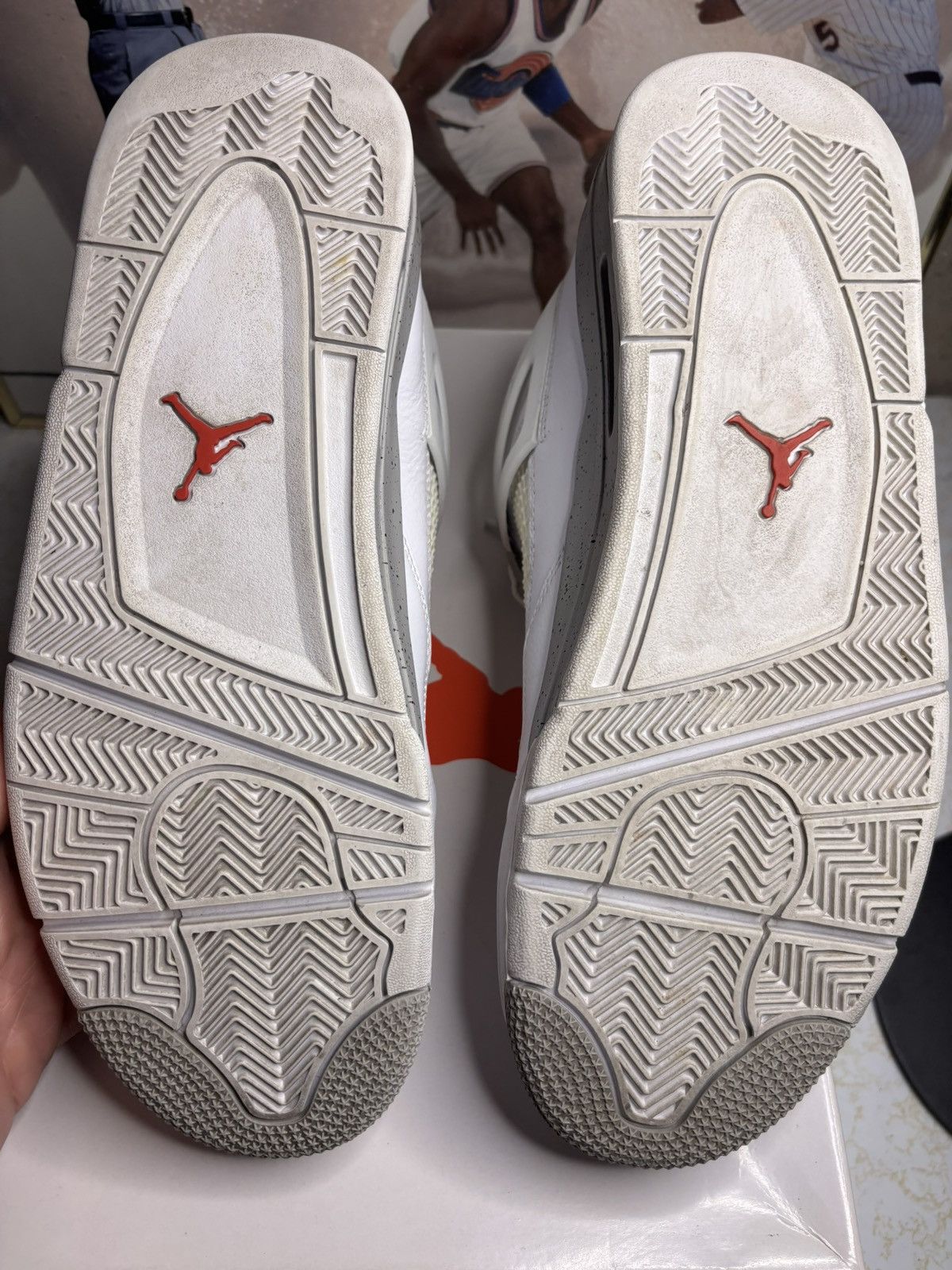 Jordan Brand Jordan Retro 4 ‘white oreo’ Size US 12 / EU 45 - 5 Thumbnail