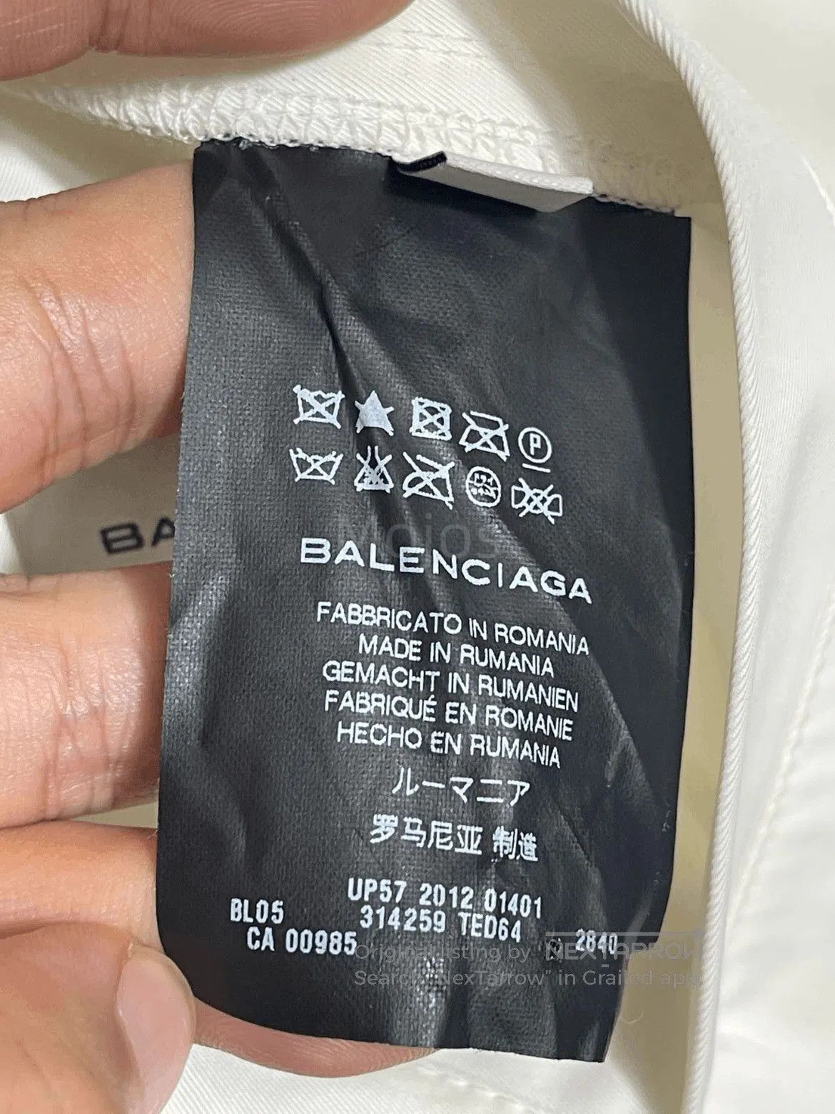 Balenciaga Sz 50 Balenciaga Reversible Jacket. Size US M / EU 48-50 / 2 - 8 Thumbnail