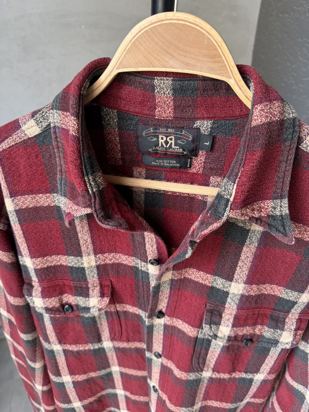 RRL Ralph Lauren RRL Ralph Lauren vintage SHIRT Size US L / EU 52-54 / 3 - 2 Thumbnail